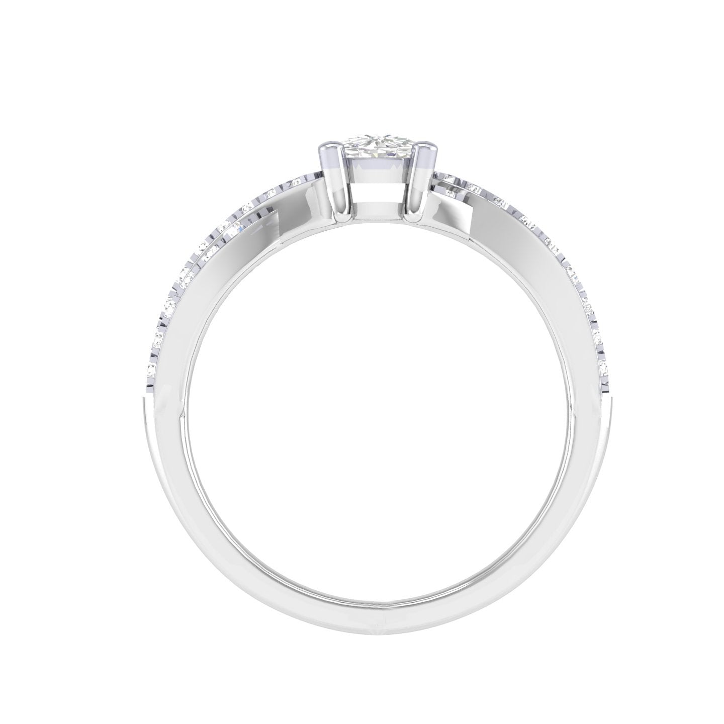 White Gold Ring