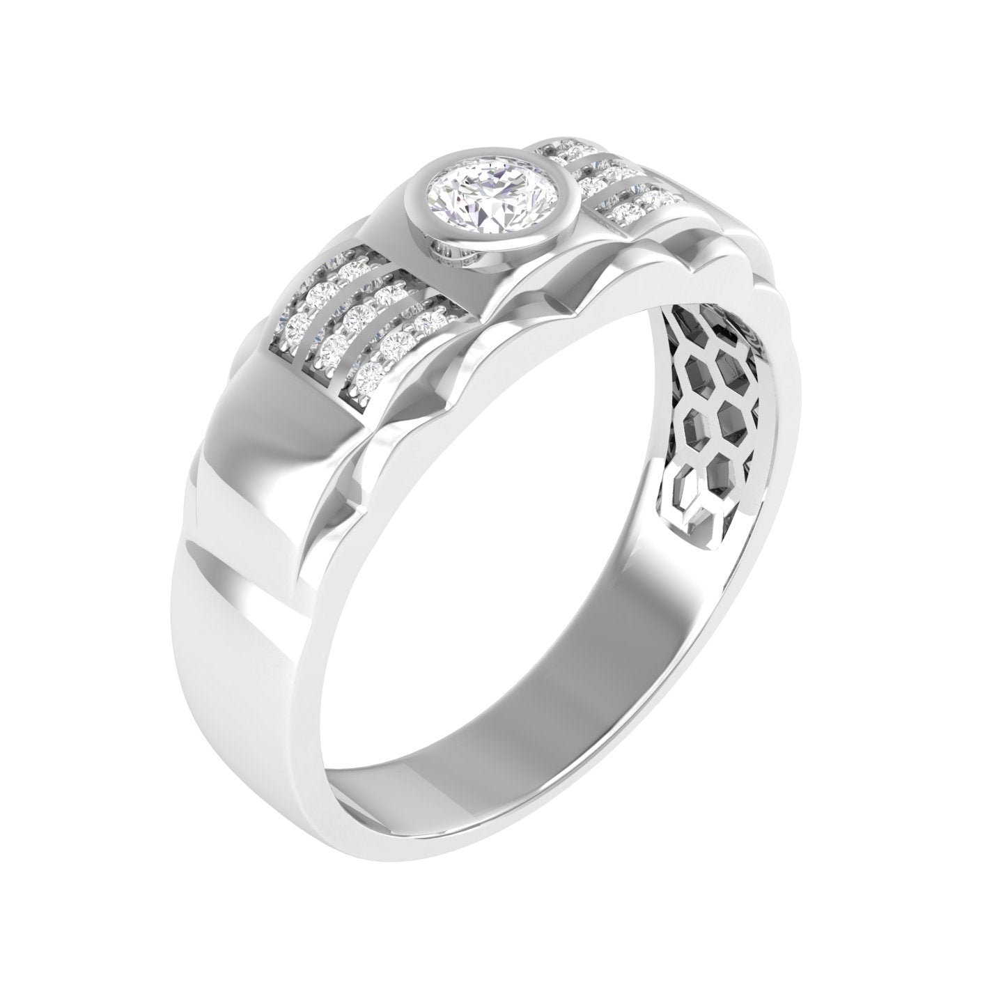 White Gold Ring