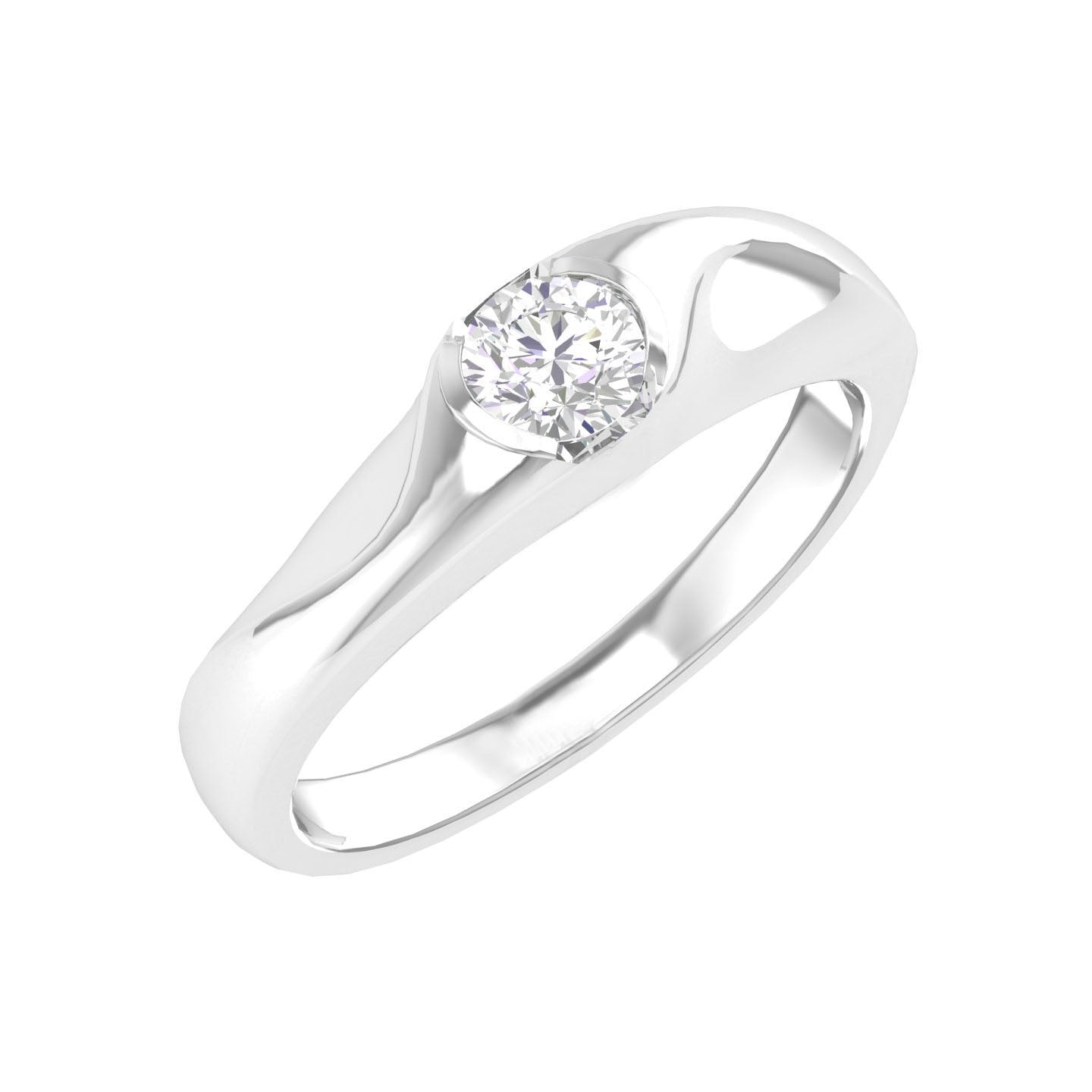 White Gold Ring