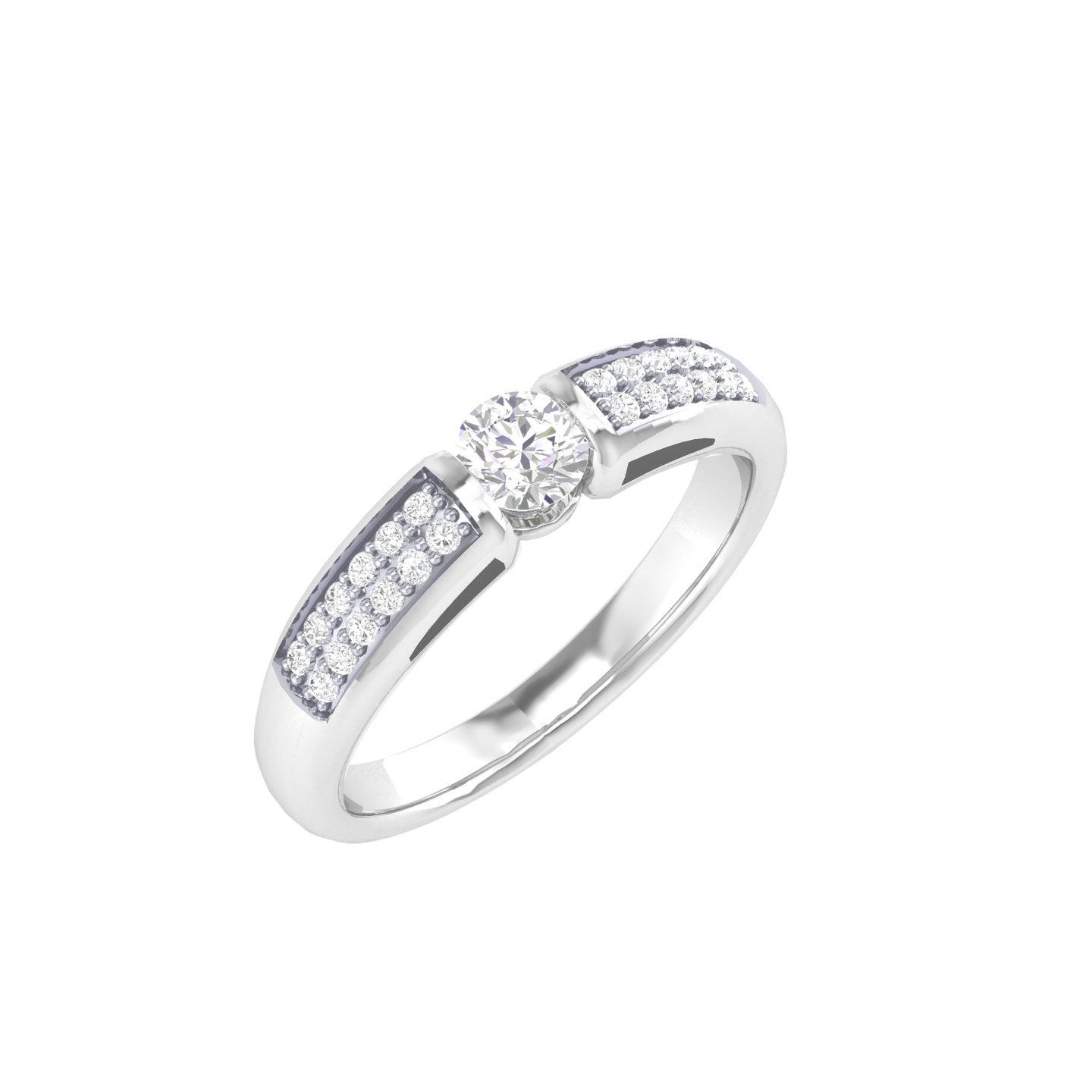 White Gold Ring