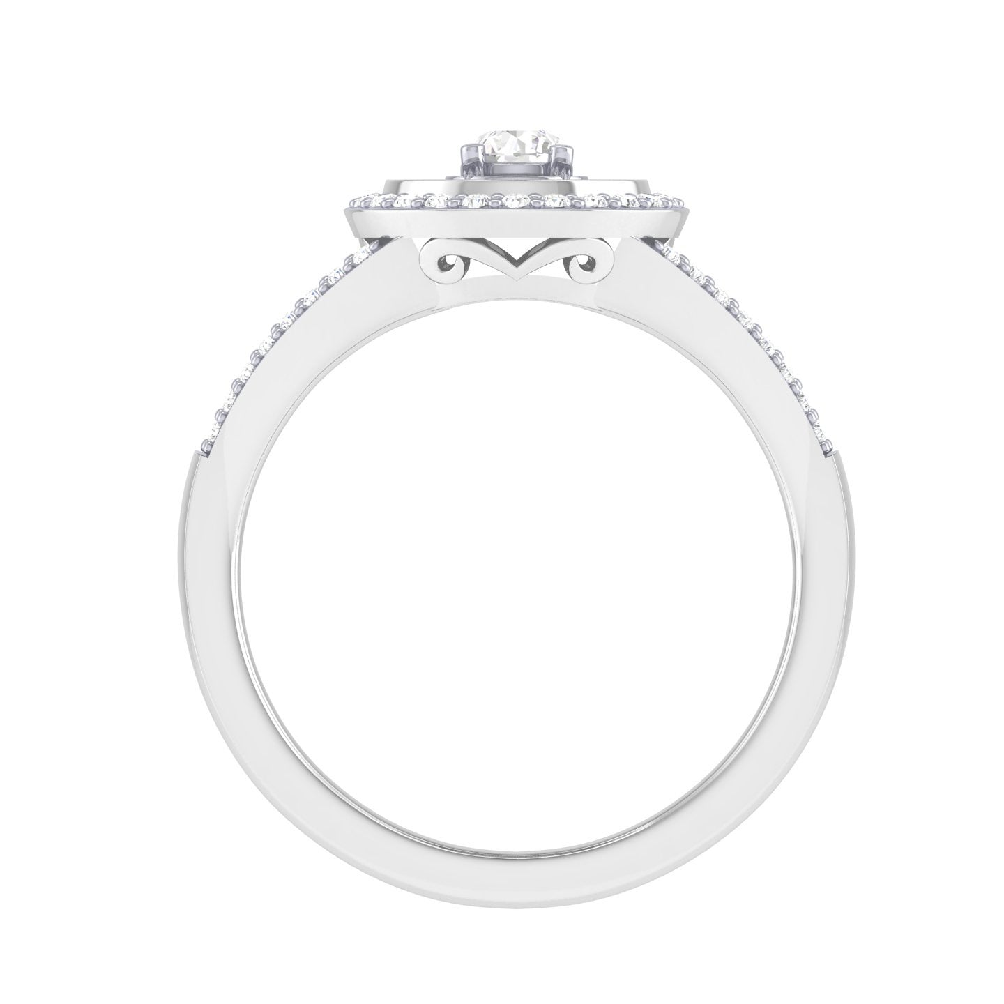 White Gold Ring