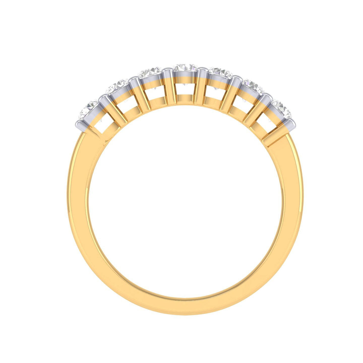Yellow Gold Plated Sterling Silver Ring