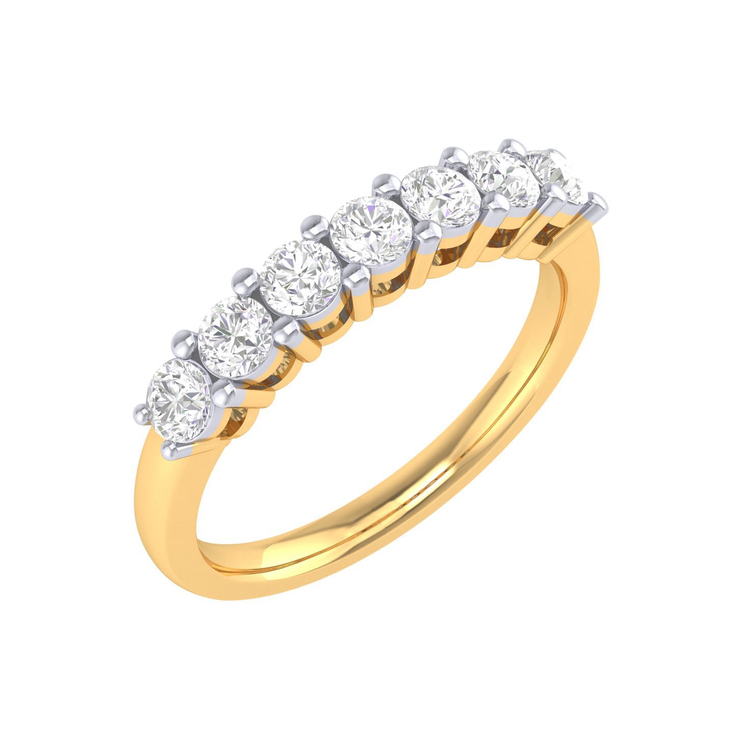 Yellow Gold Plated Sterling Silver Ring