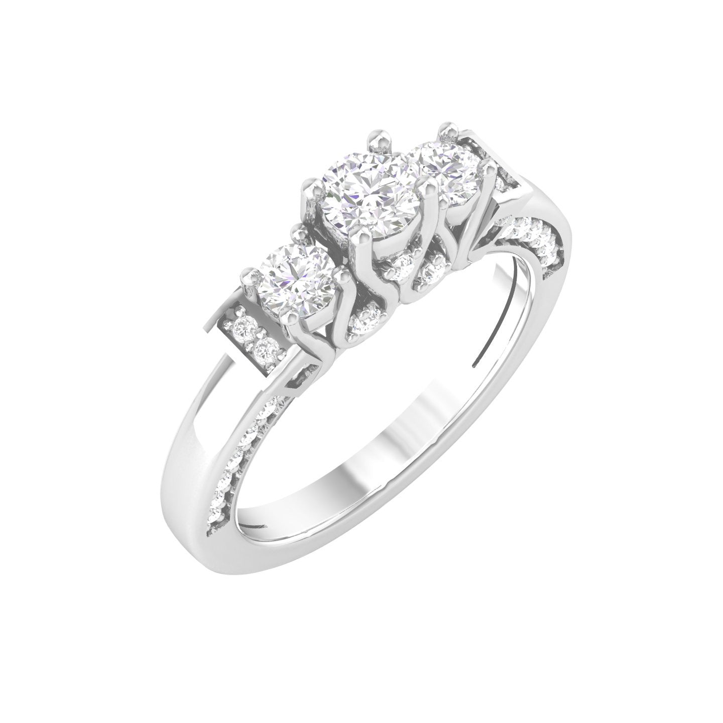 White Gold Ring