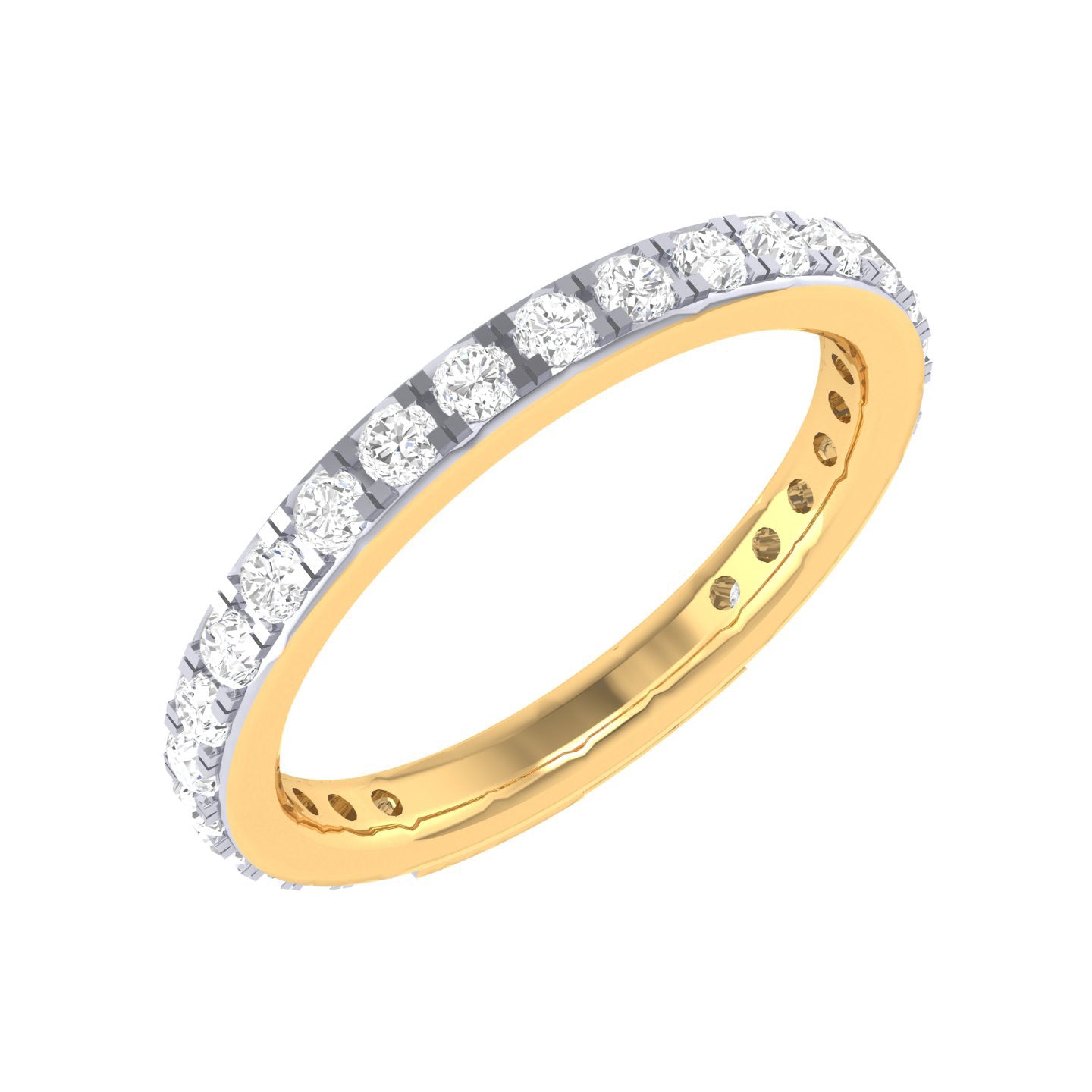 Yellow Gold Plated Sterling Silver Ring