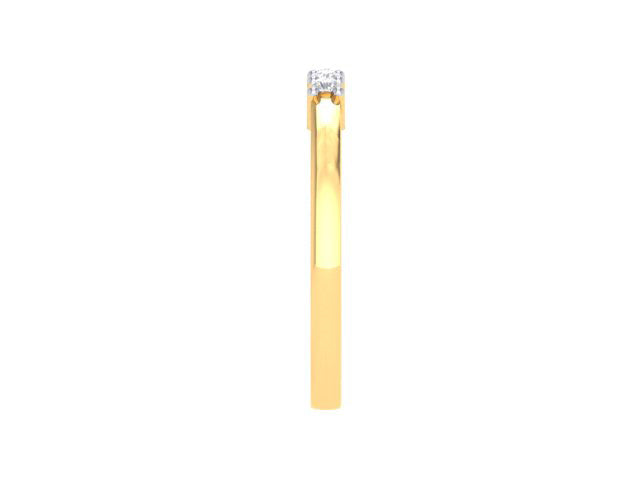 Yellow Gold Plated Sterling Silver Ring