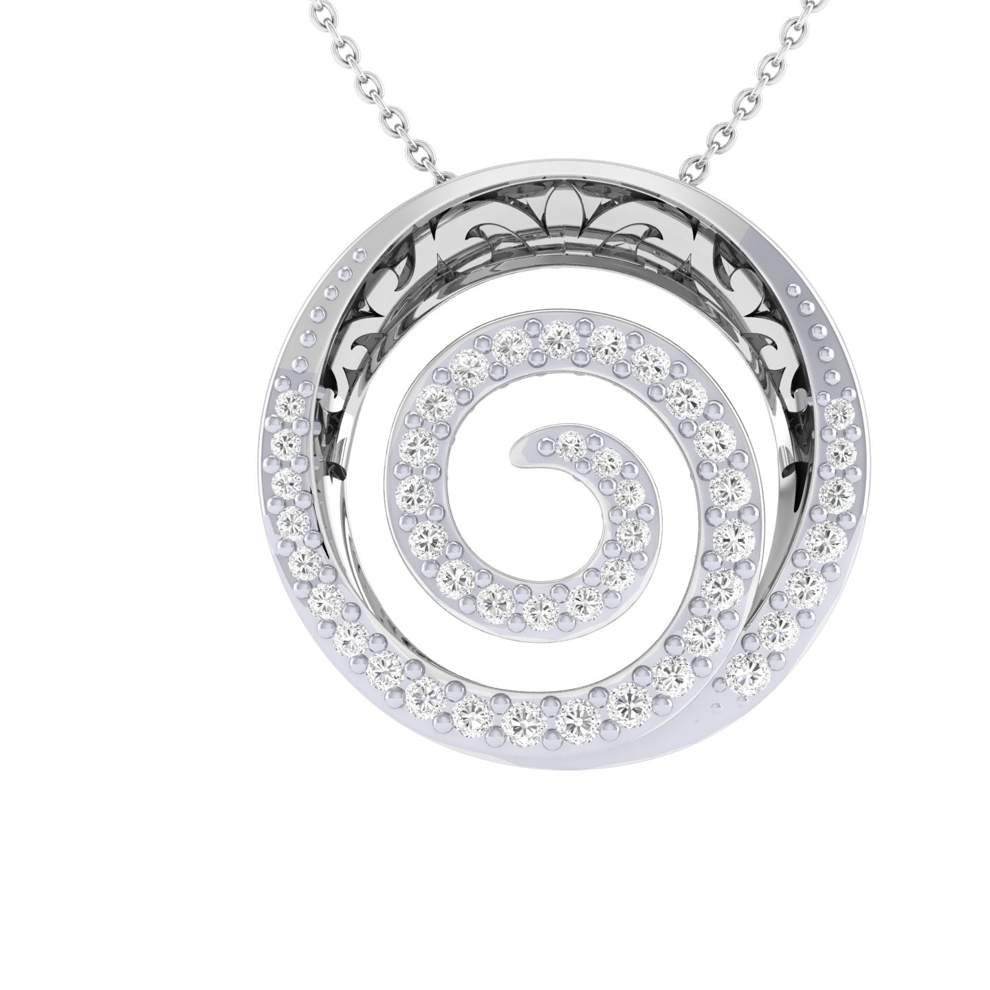 White Gold Pendant