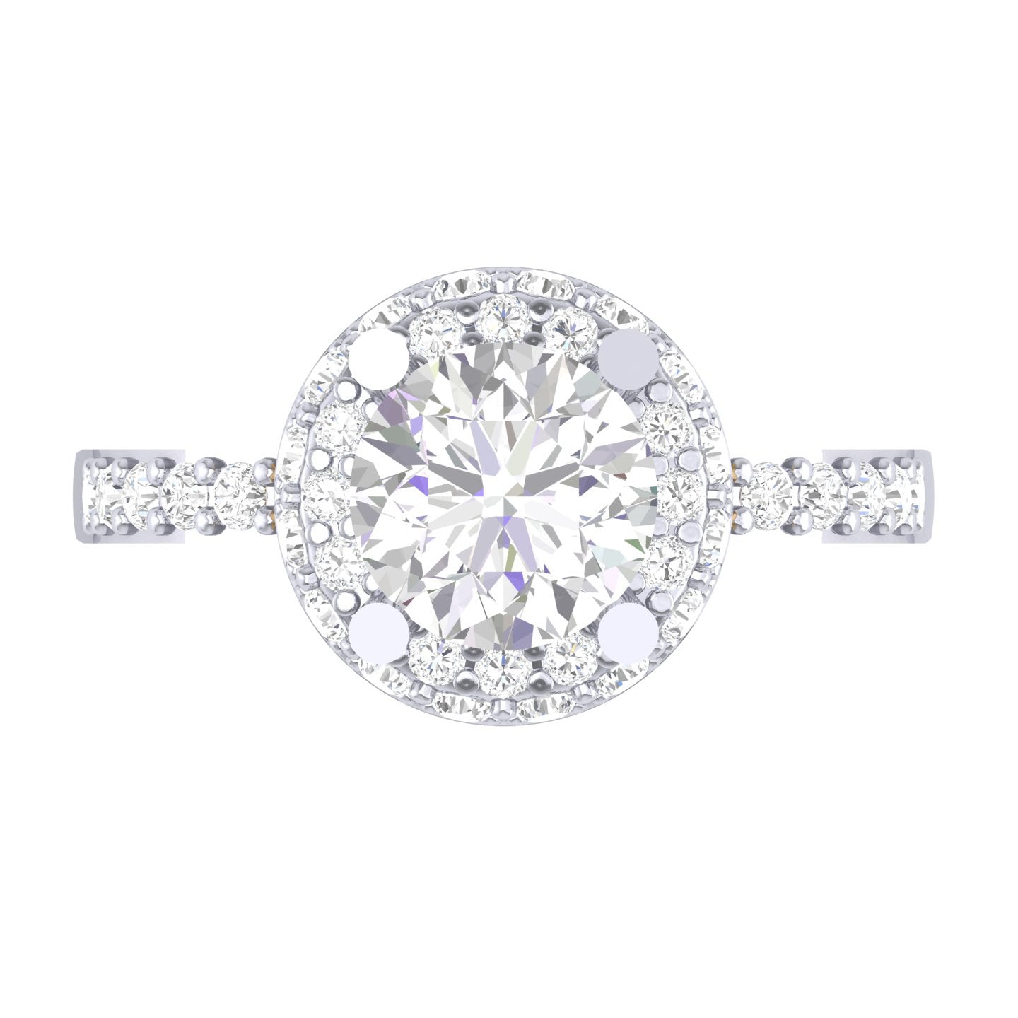 Yellow Gold Plated Sterling Silver Ring