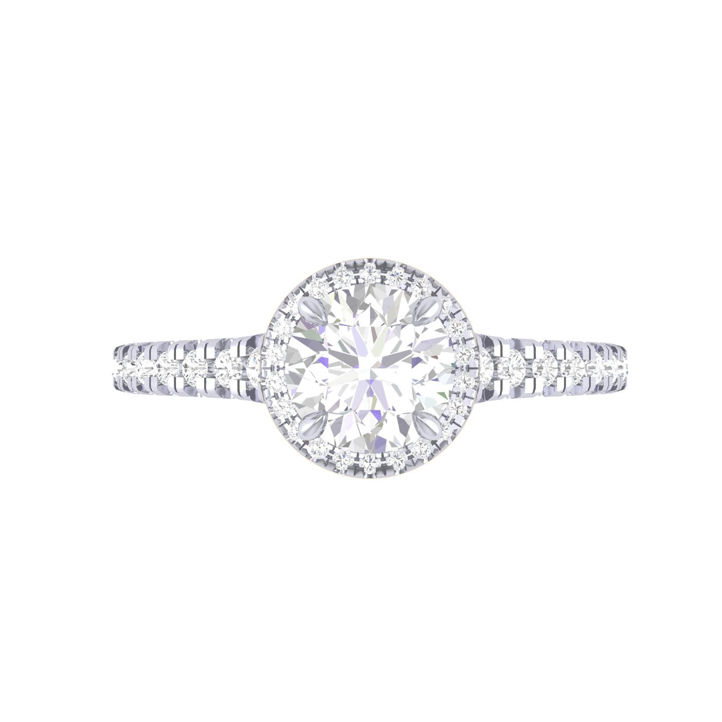 Yellow Gold Plated Sterling Silver Ring