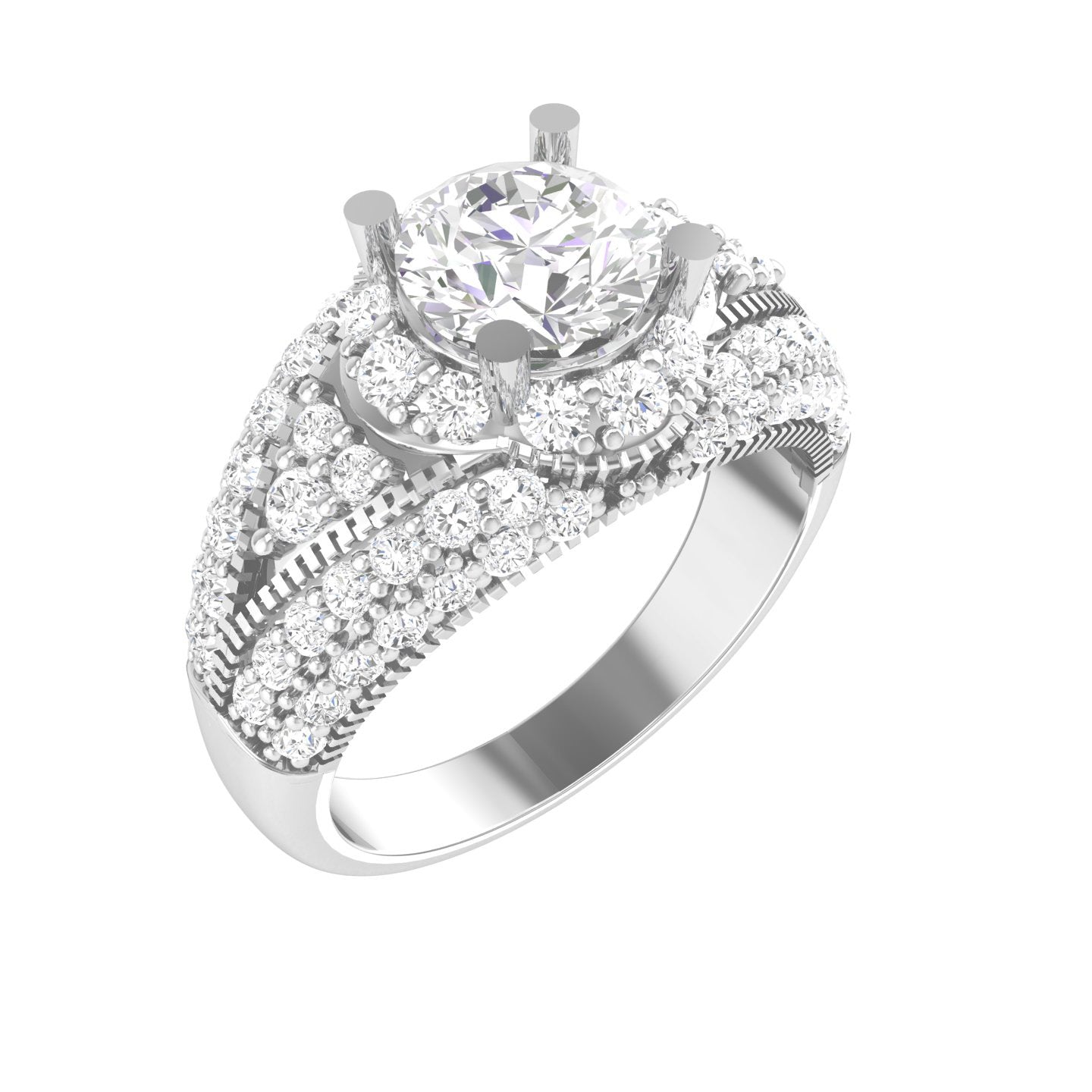 White Gold Ring
