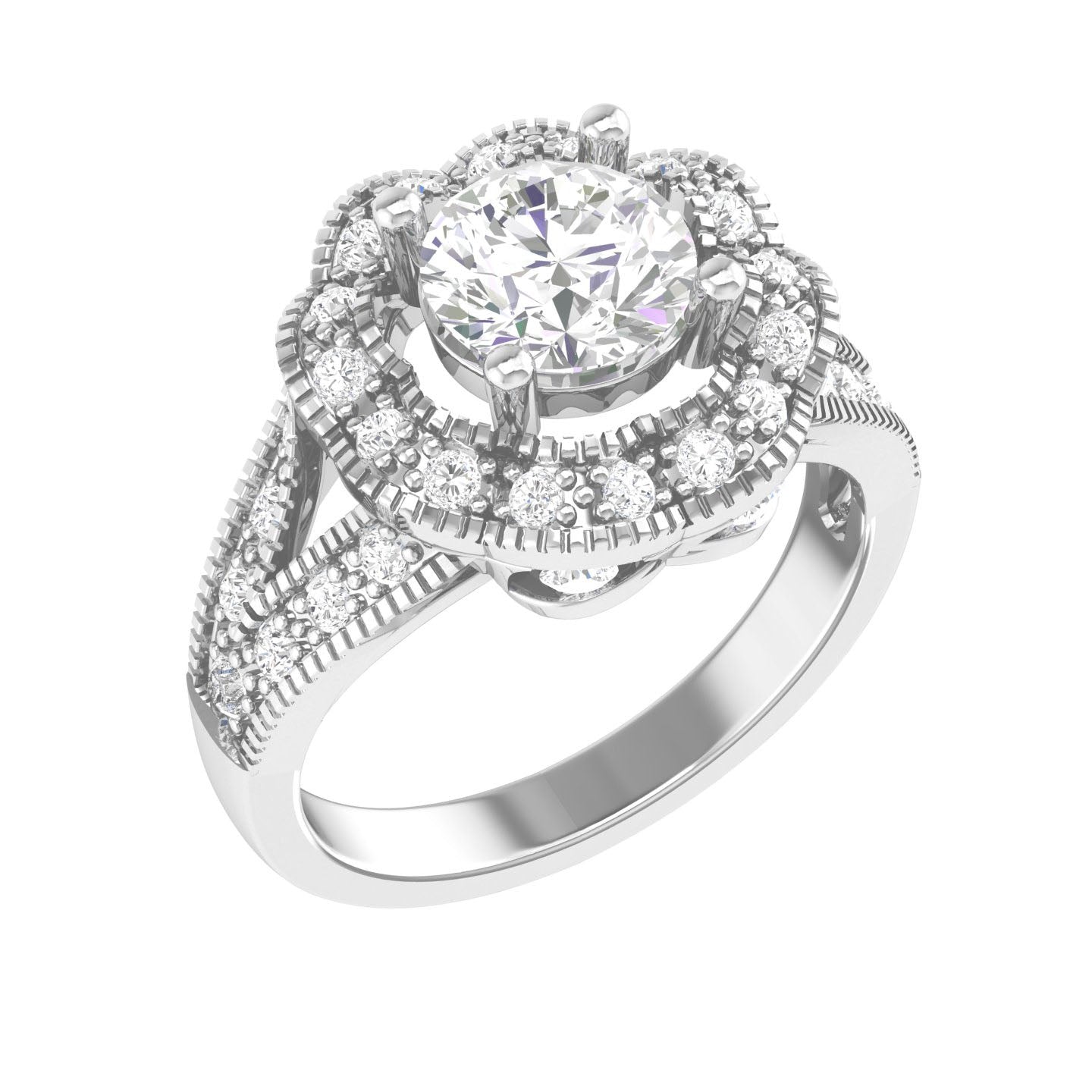 White Gold Ring