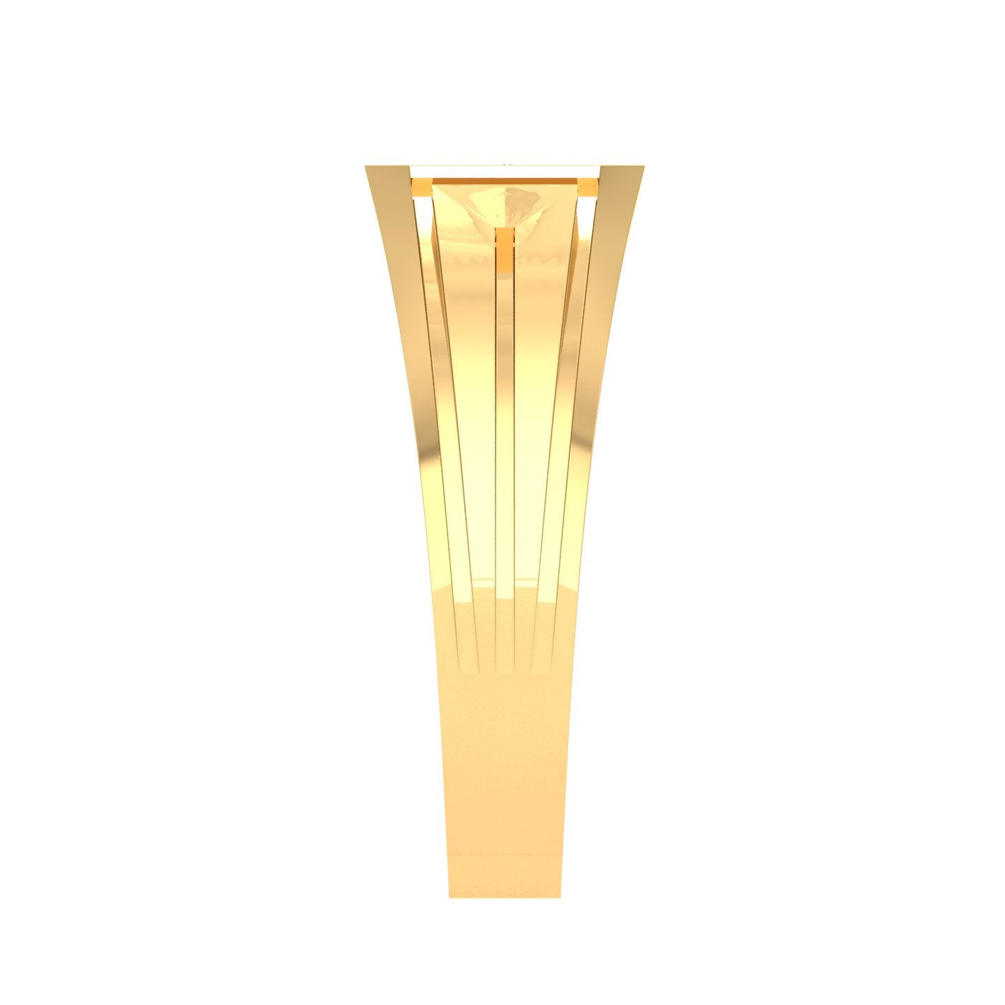 Yellow Gold Plated Sterling Silver Ring