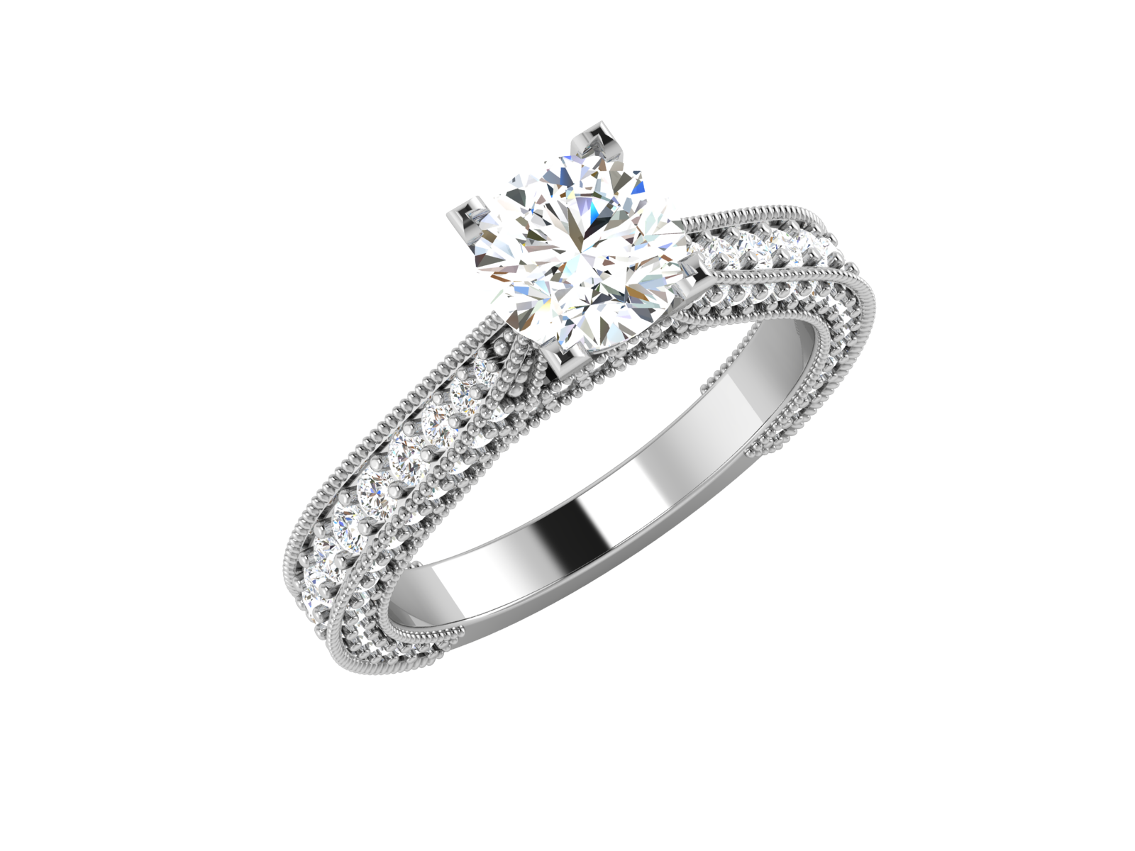 White Gold Ring