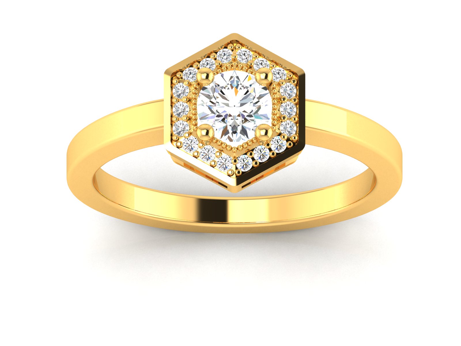 Yellow Gold Ring