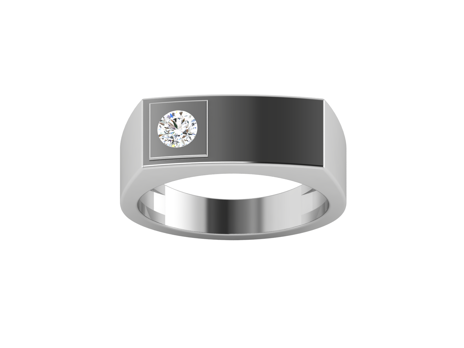 White Gold Ring