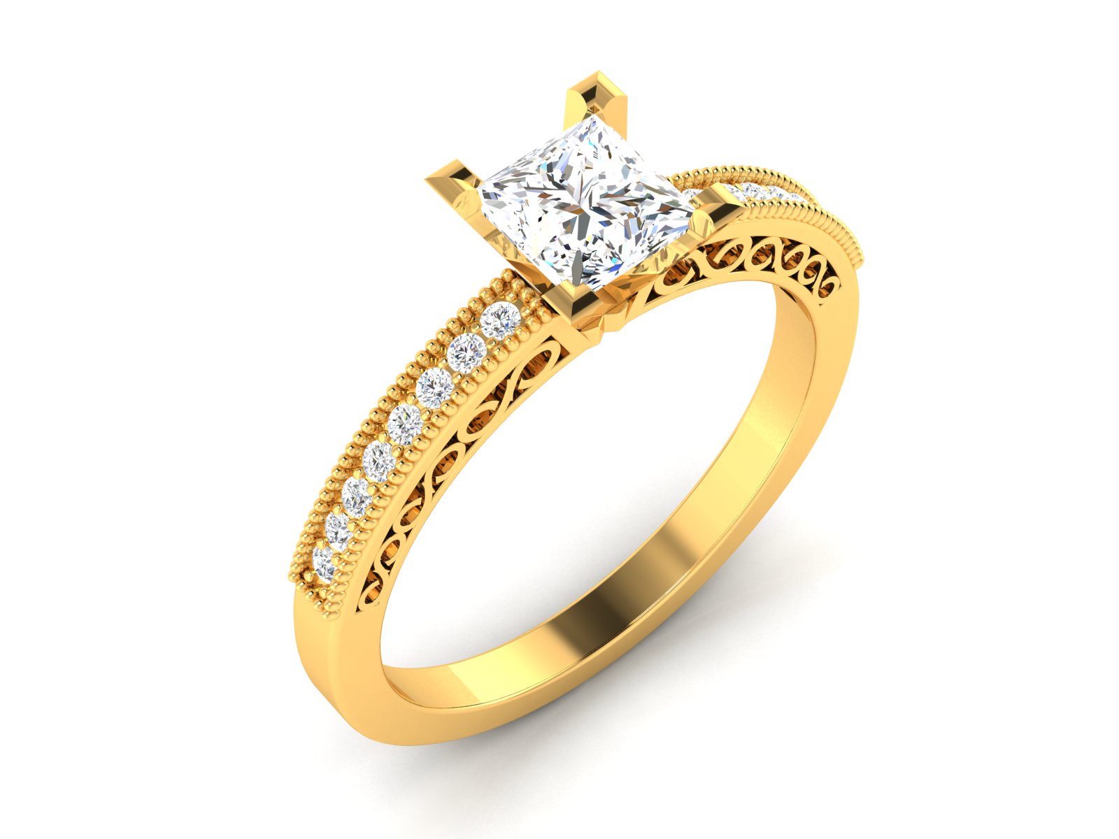 Yellow Gold Ring