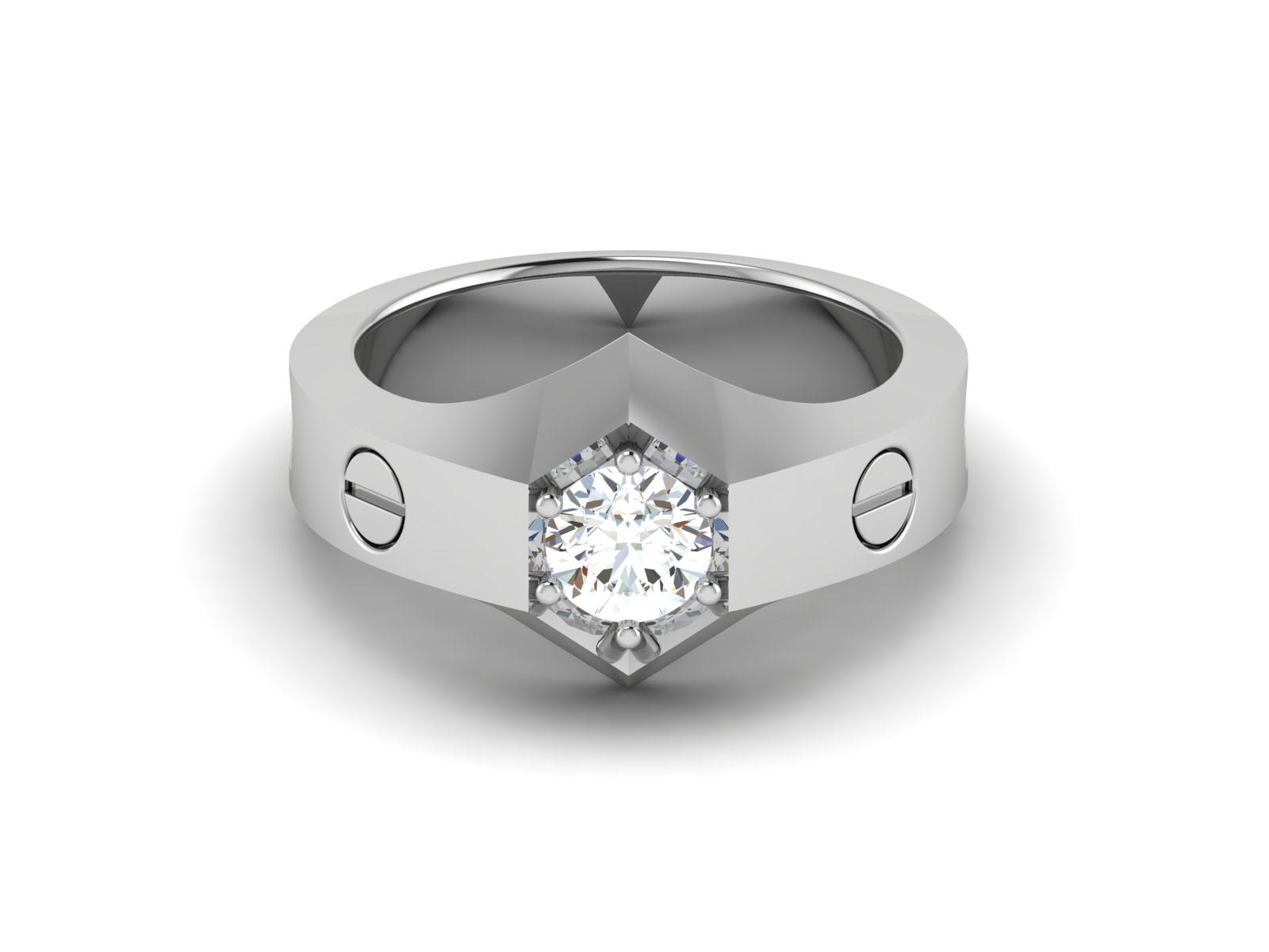 White Gold Ring