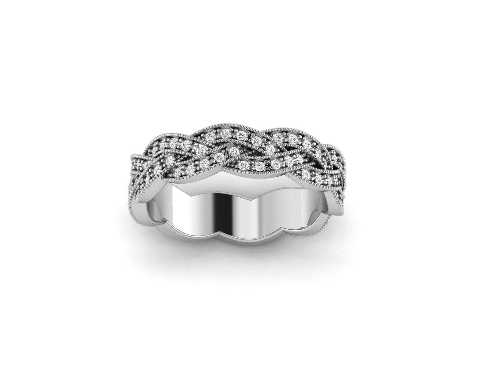 White Gold Ring