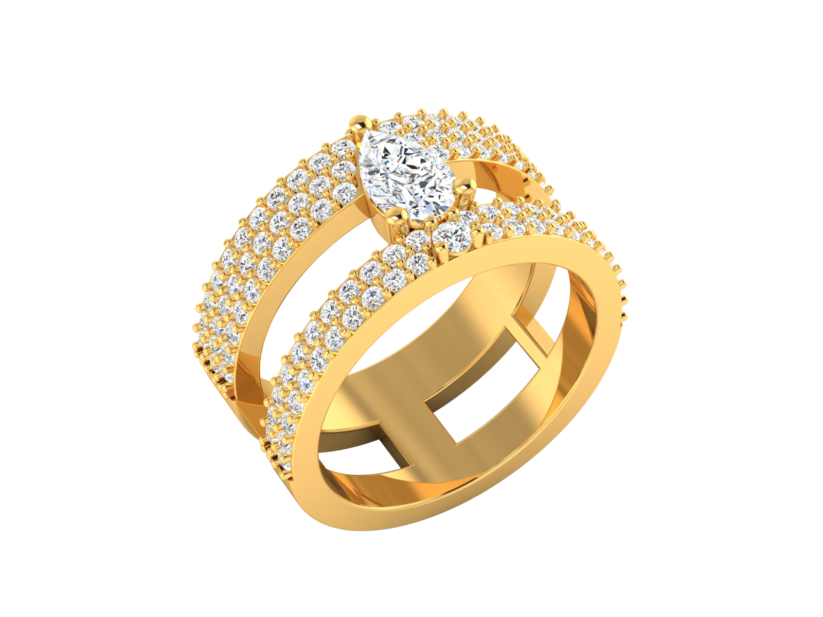 Yellow Gold Ring