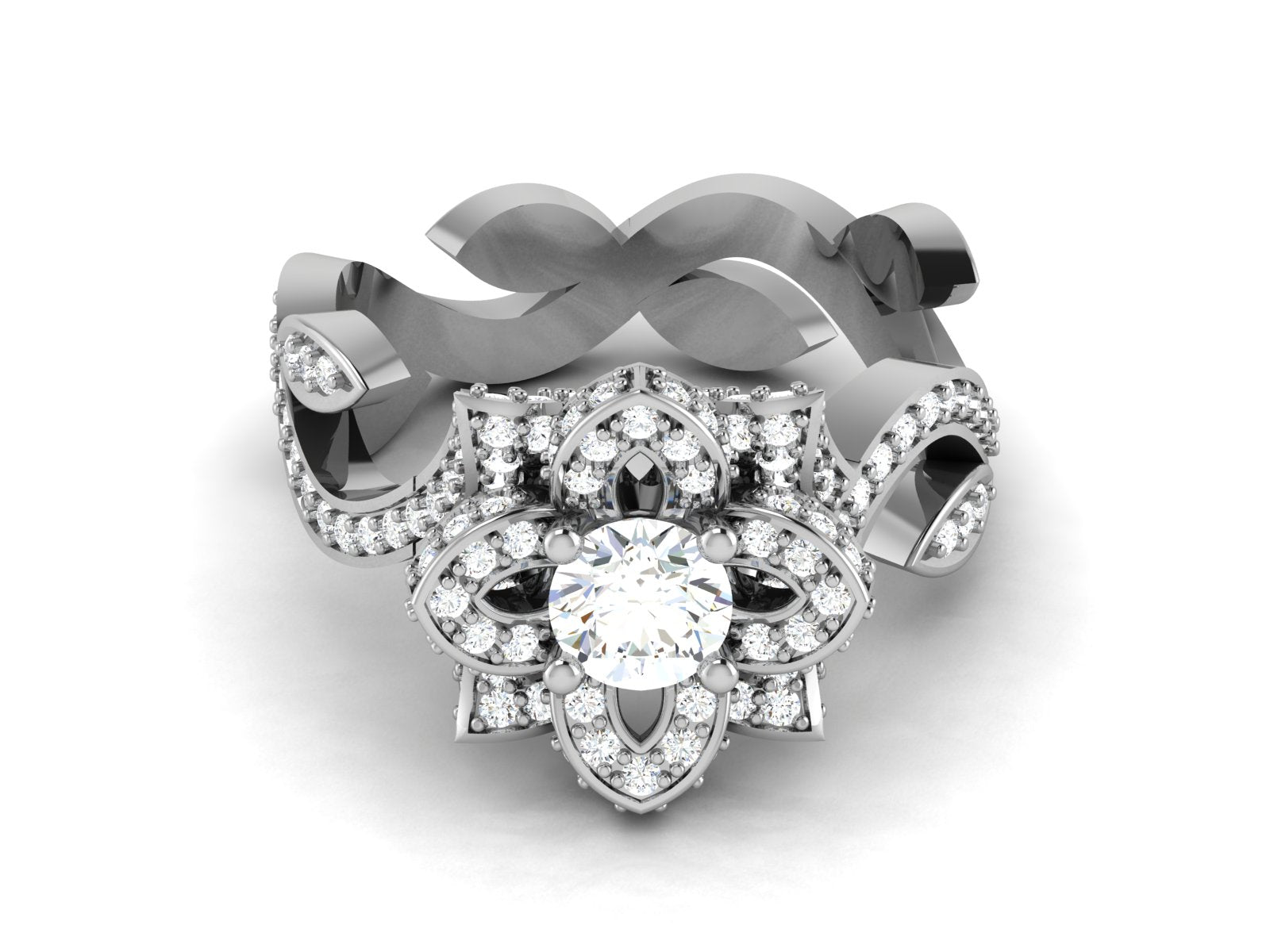 White Gold Ring