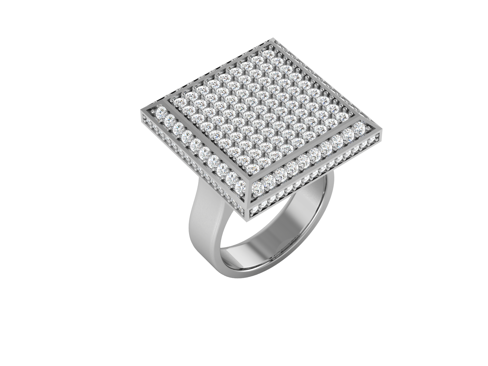 White Gold Ring