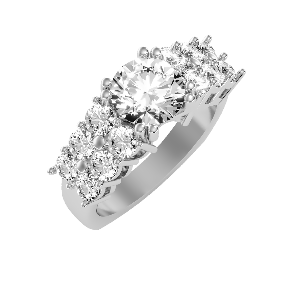 White Gold Ring