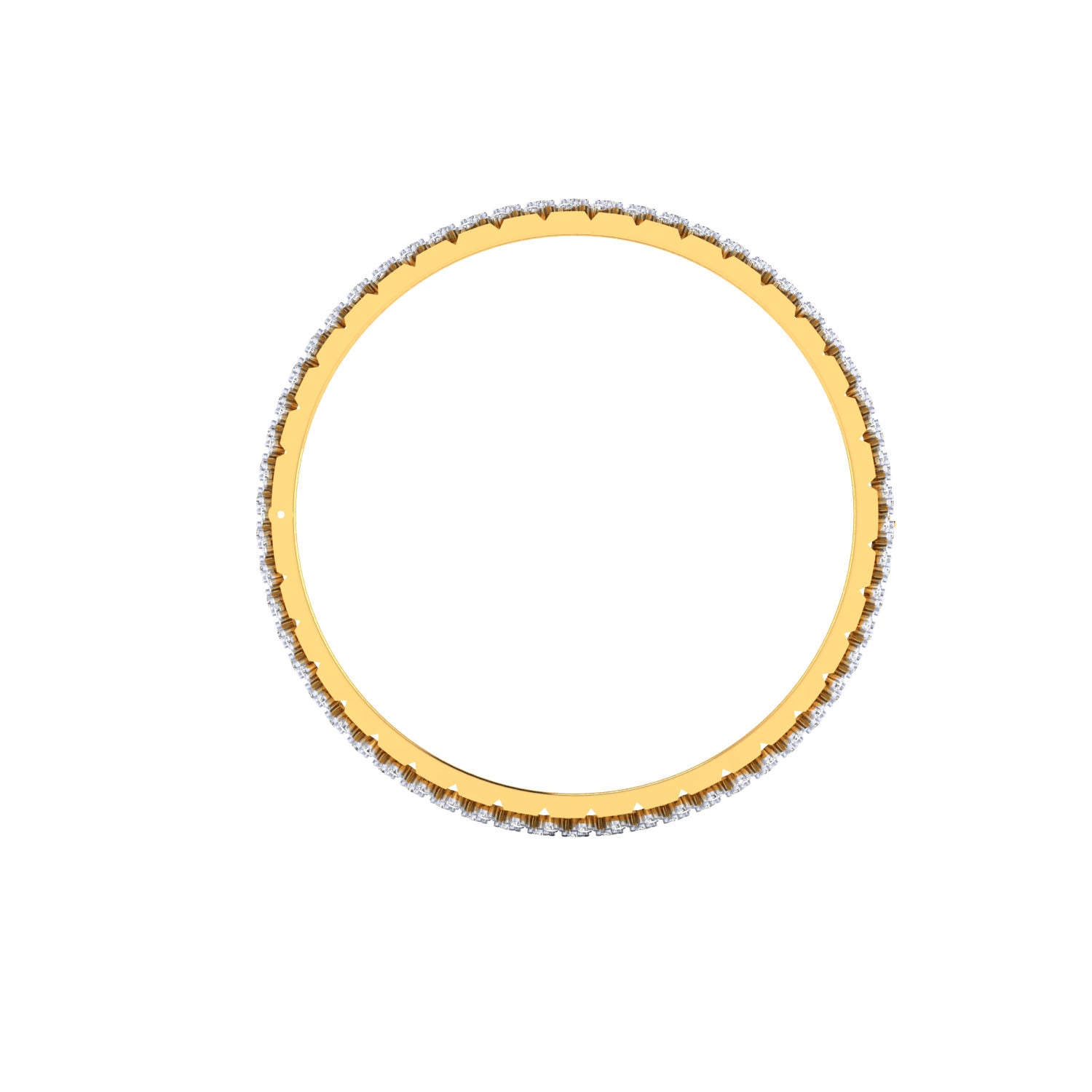 Yellow Gold Plated Sterling Silver Ring