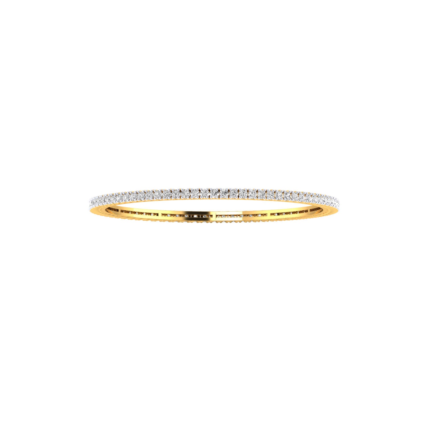 Yellow Gold Plated Sterling Silver Ring