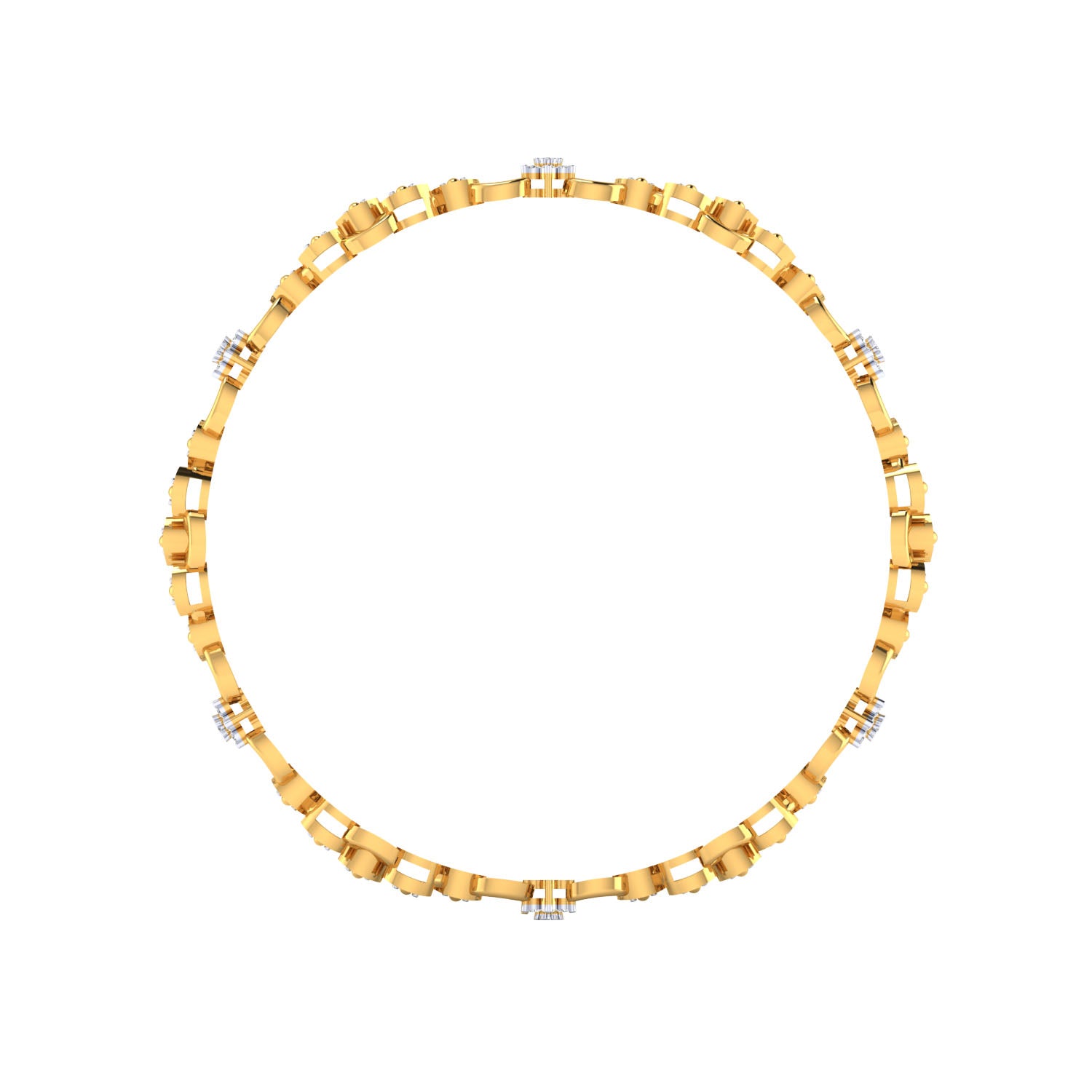 Yellow Gold Plated Sterling Silver Ring