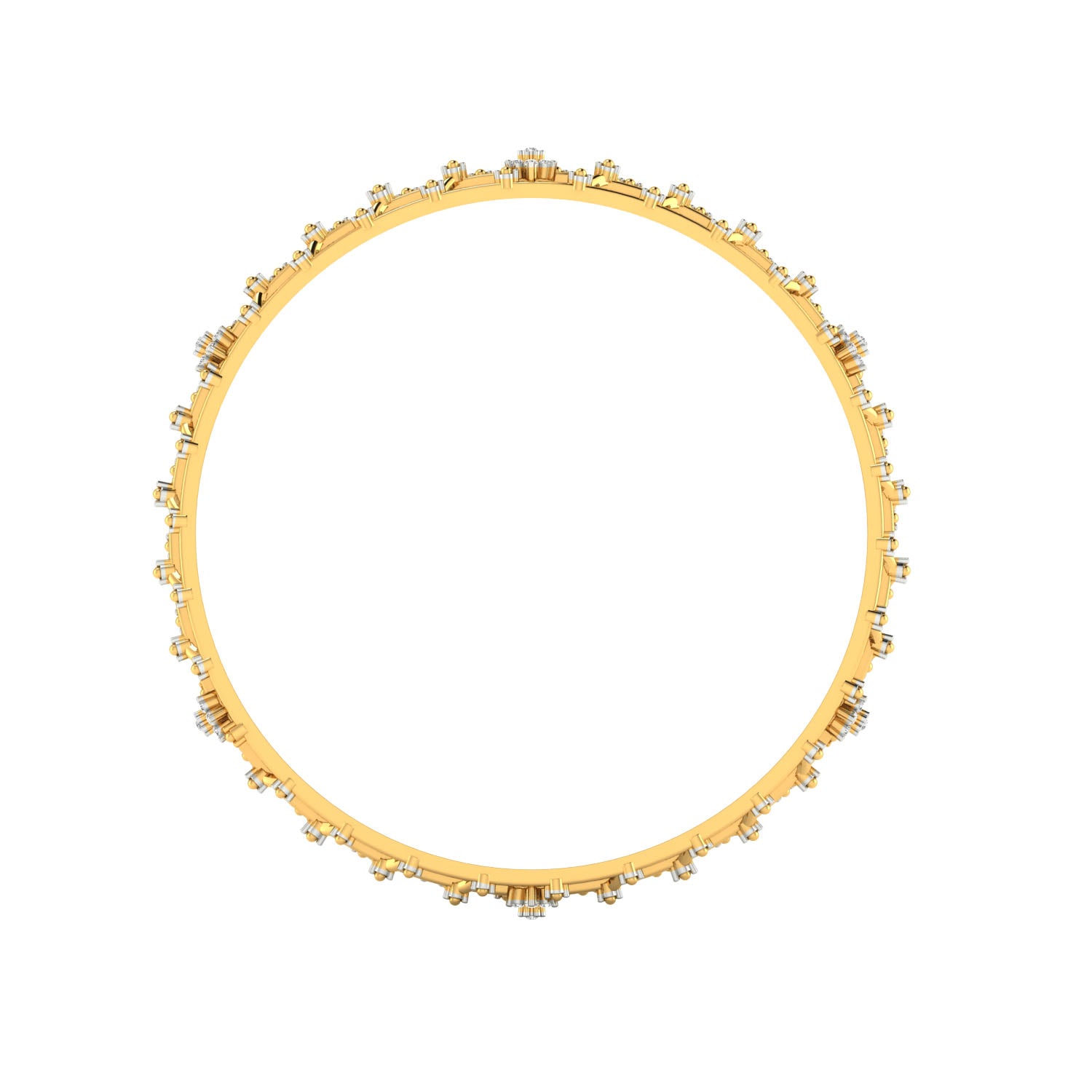 Yellow Gold Plated Sterling Silver Ring