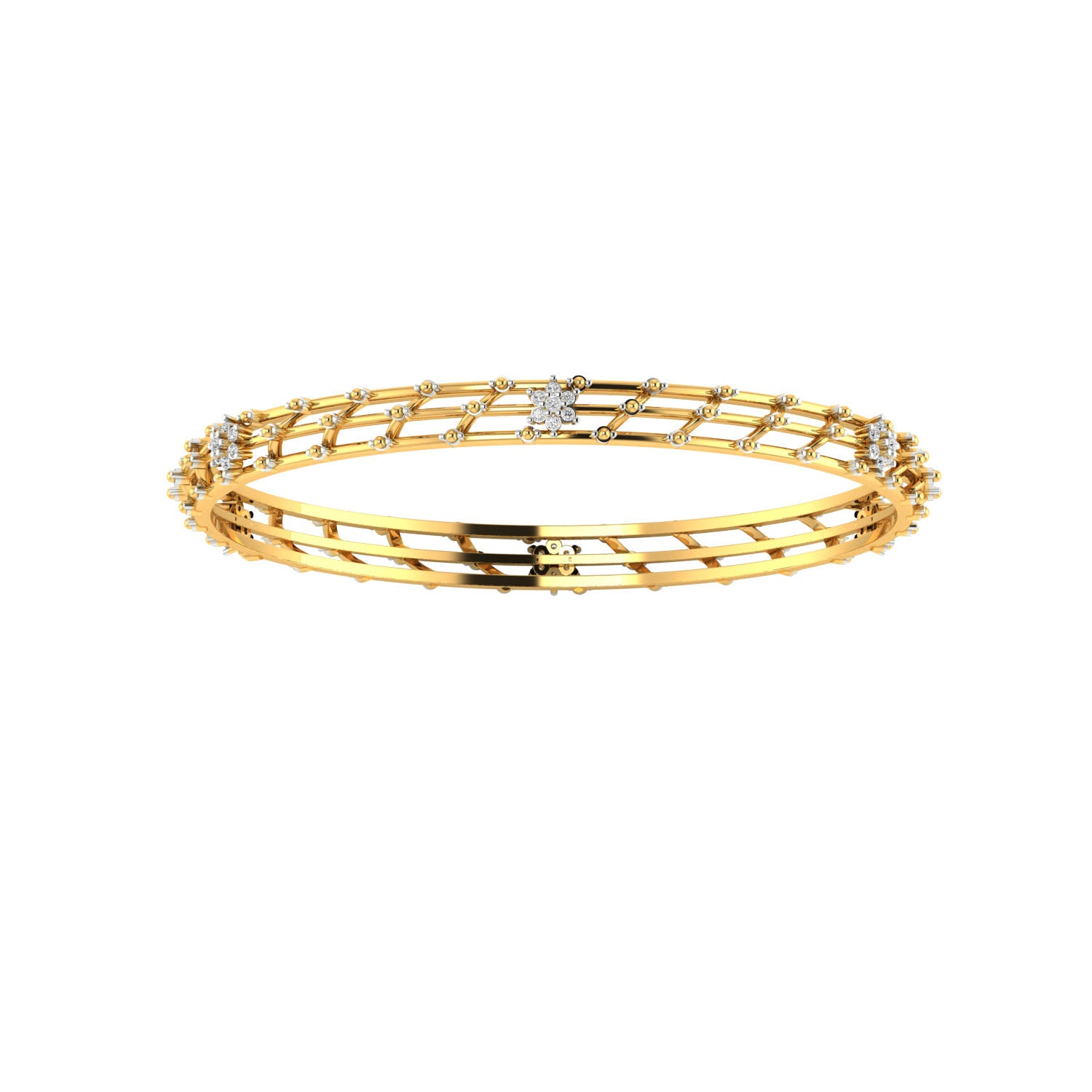 Yellow Gold Plated Sterling Silver Ring