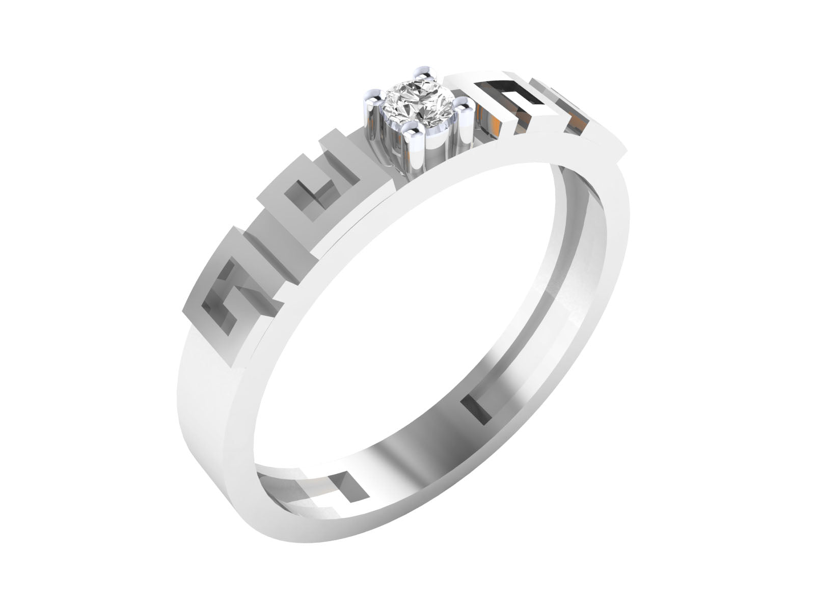 White Gold Ring