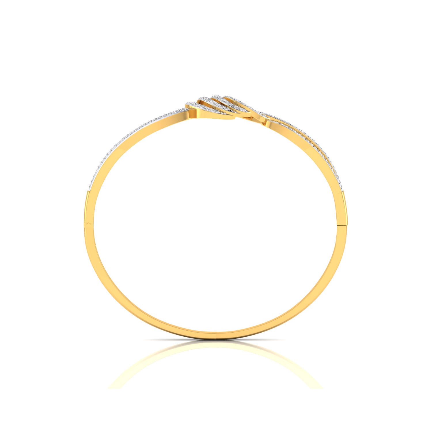 Yellow Gold Plated Sterling Silver Ring