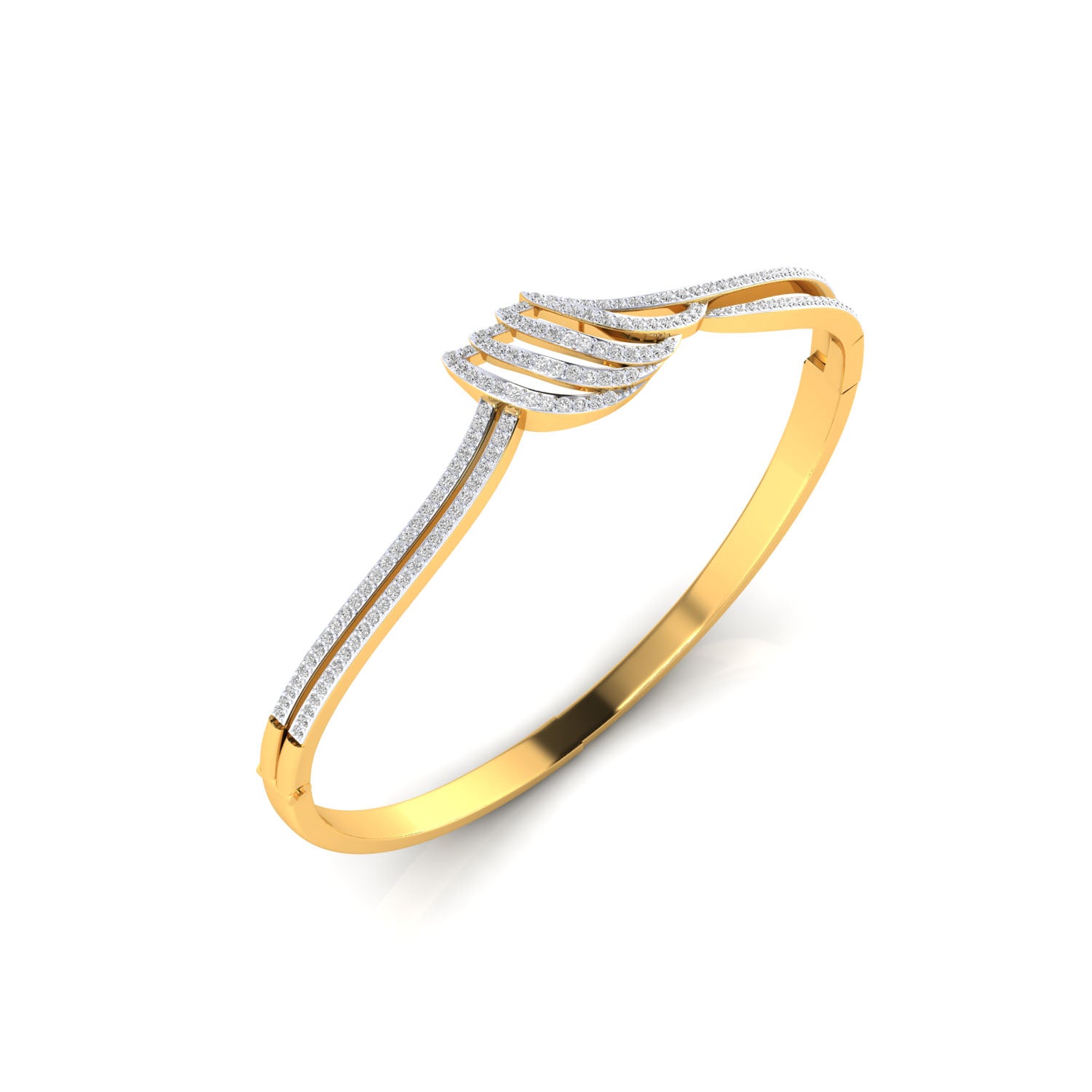 Yellow Gold Plated Sterling Silver Ring