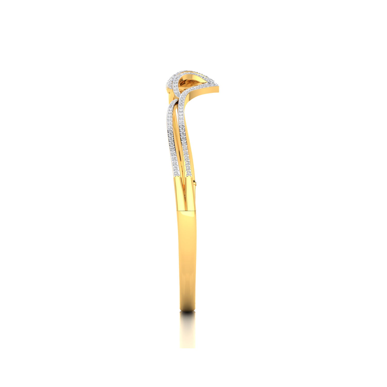Yellow Gold Plated Sterling Silver Ring