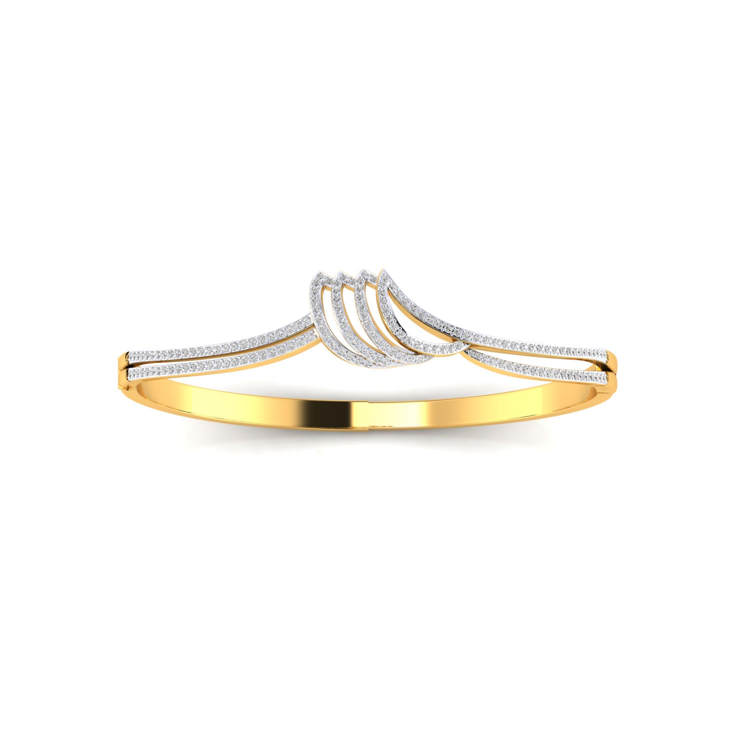 Yellow Gold Plated Sterling Silver Ring