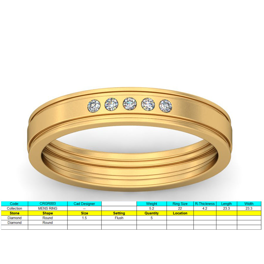Yellow Gold Ring