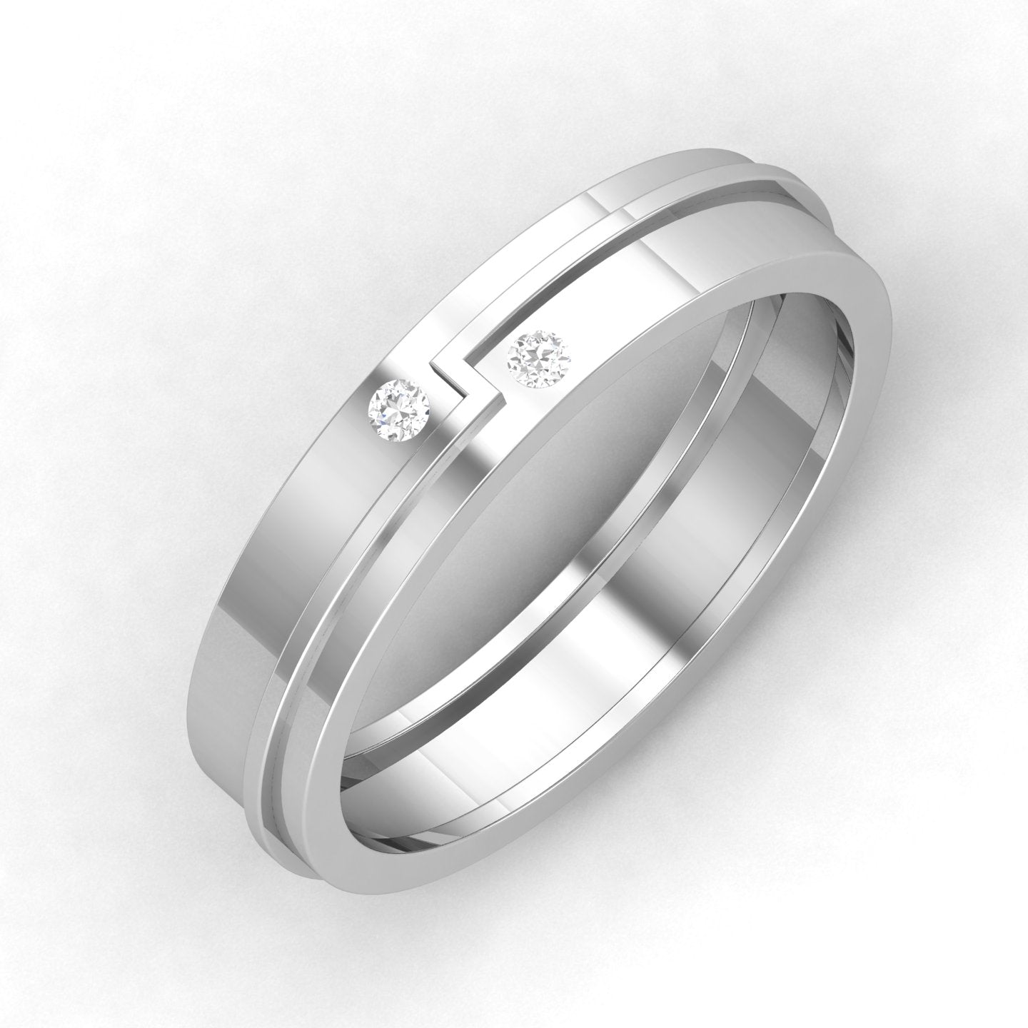 White Gold Ring