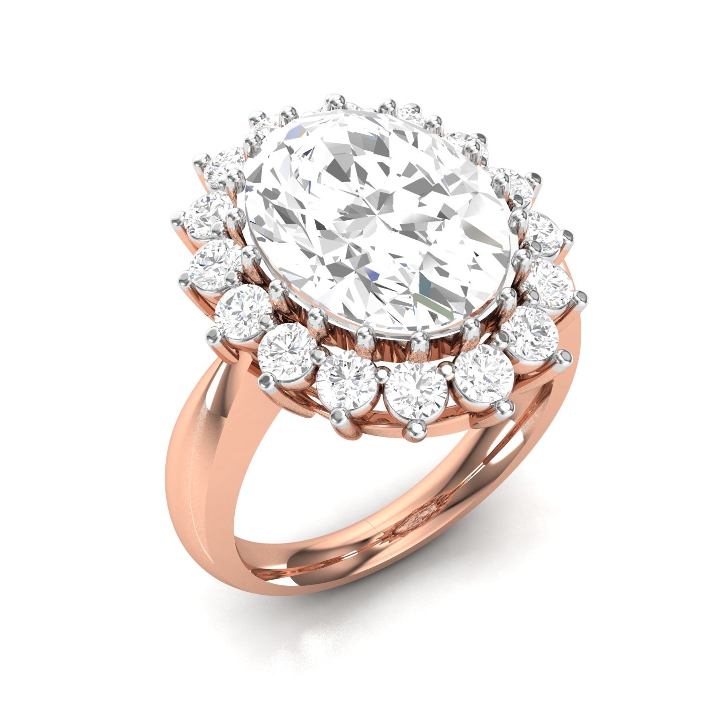 Rose Gold Plated Sterling Silver Ring