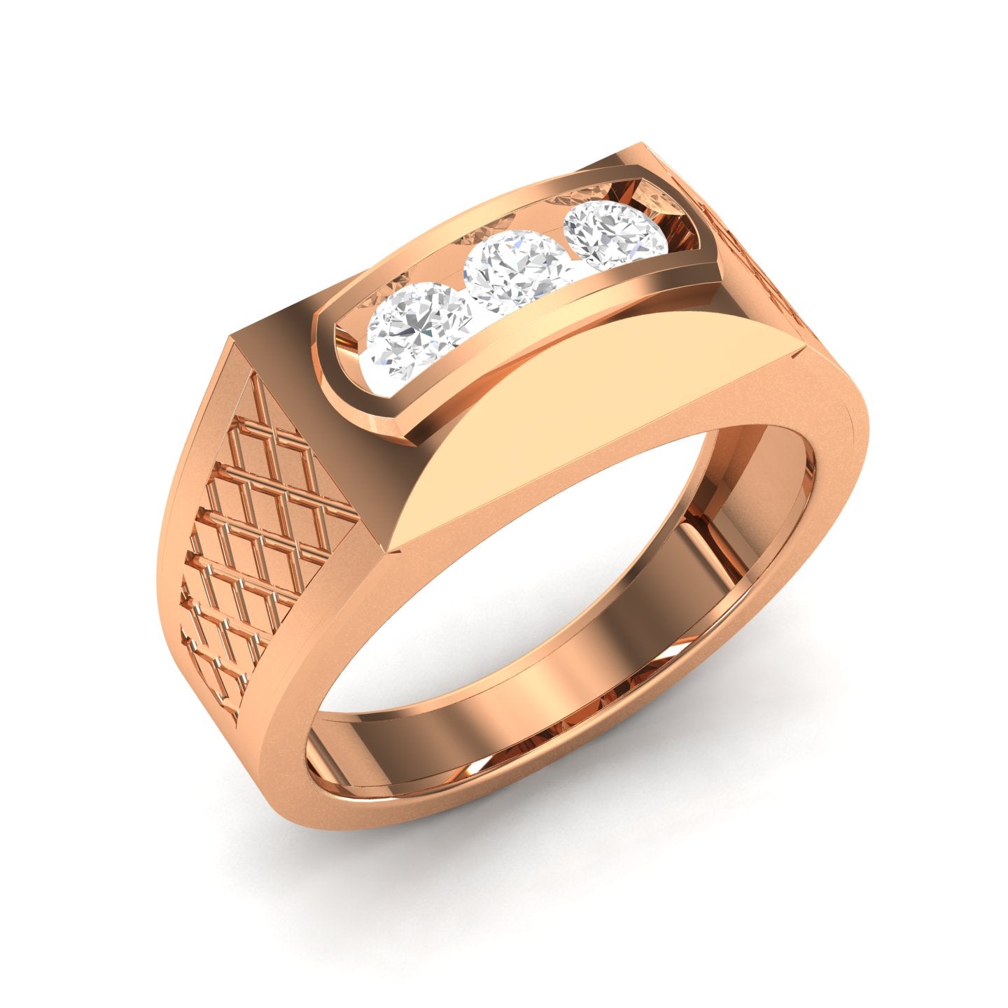 Rose Gold Plated Sterling Silver Ring