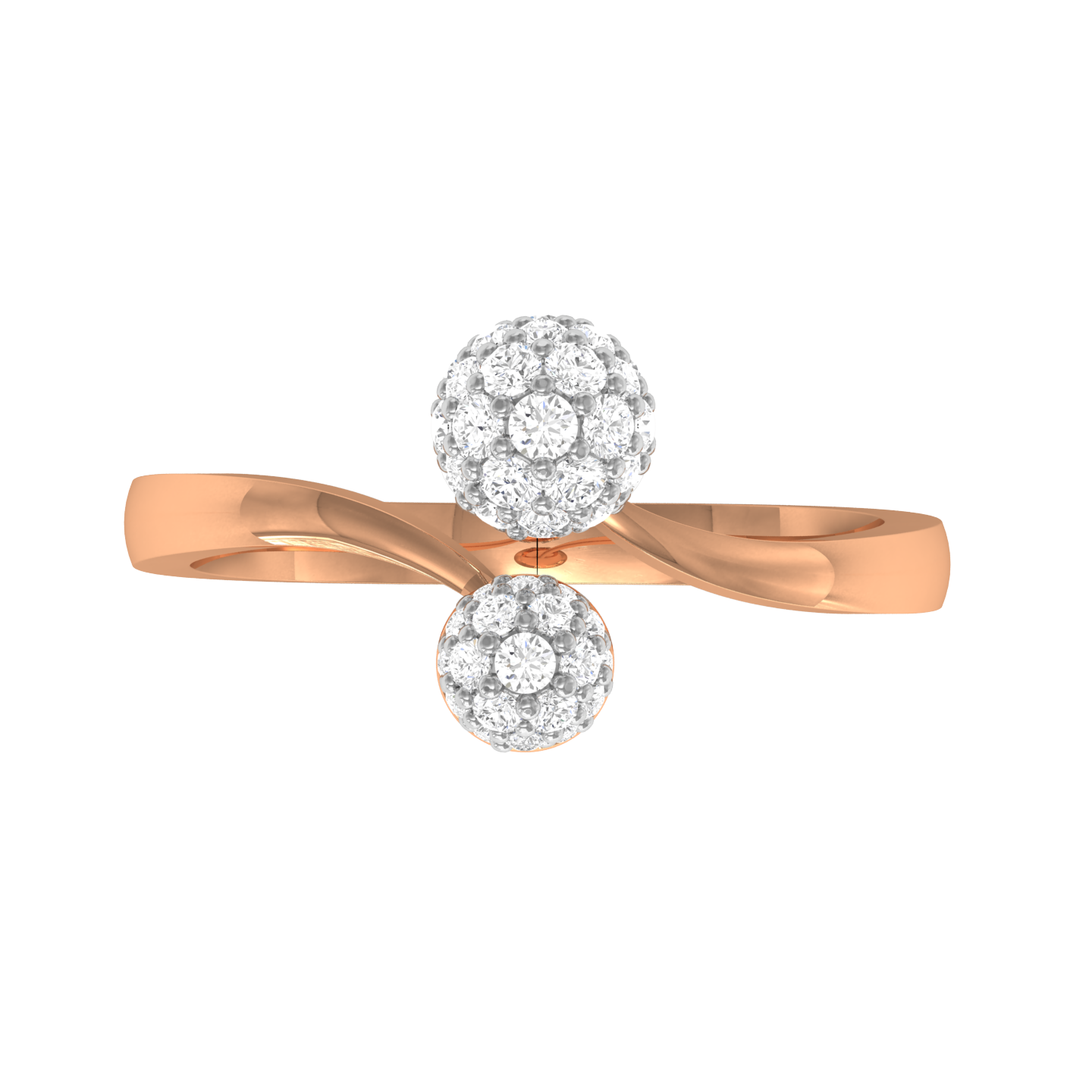 Rose Gold Plated Sterling Silver Ring