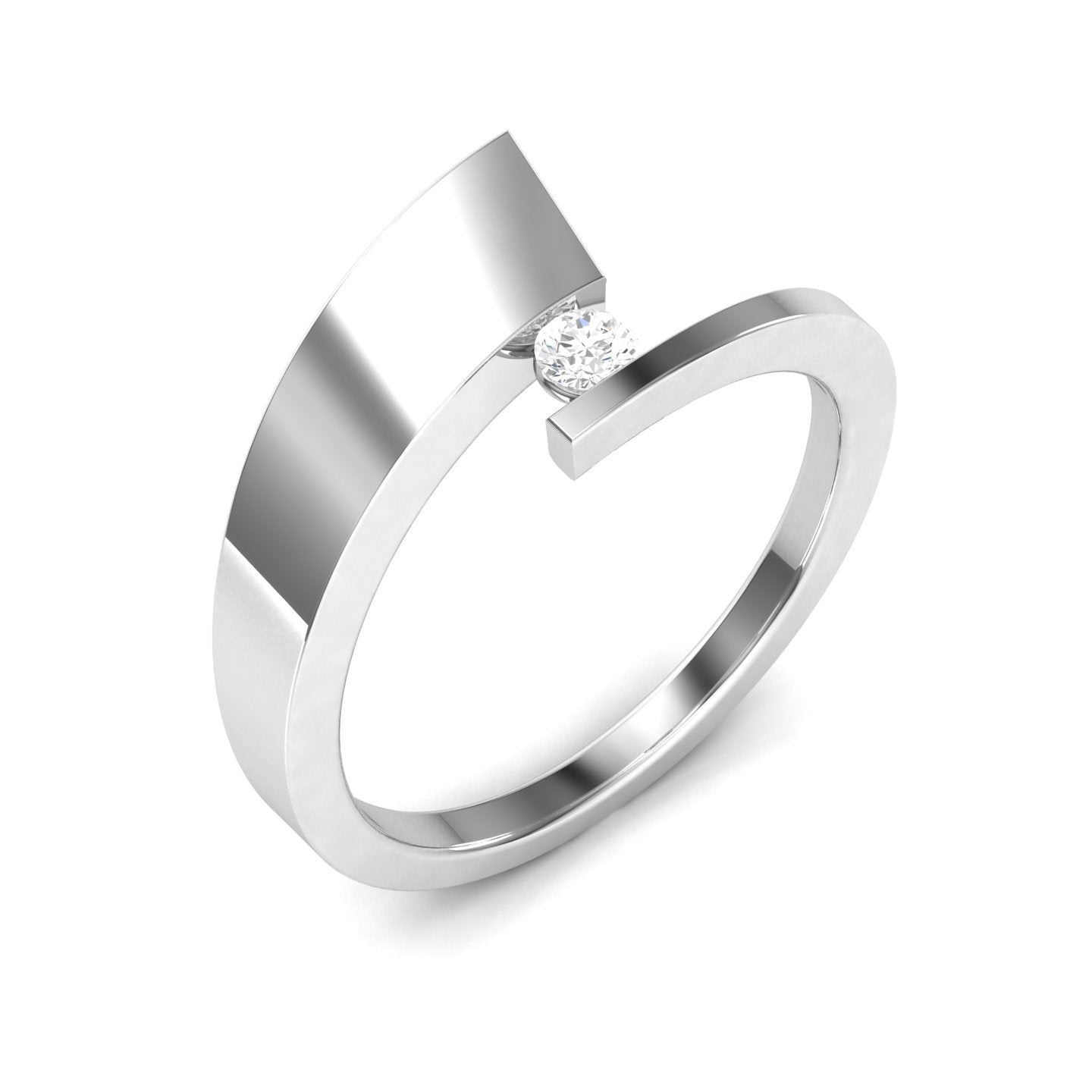 White Gold Ring