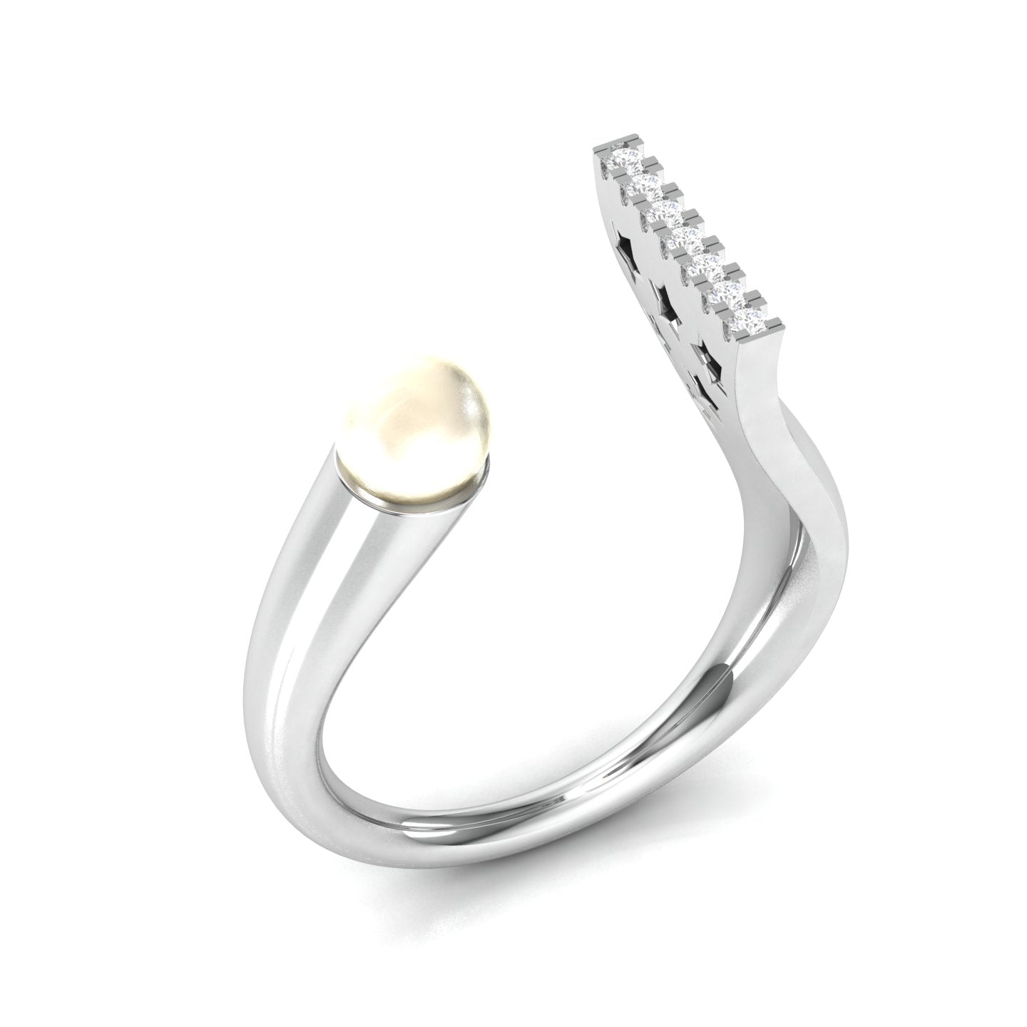White Gold Ring