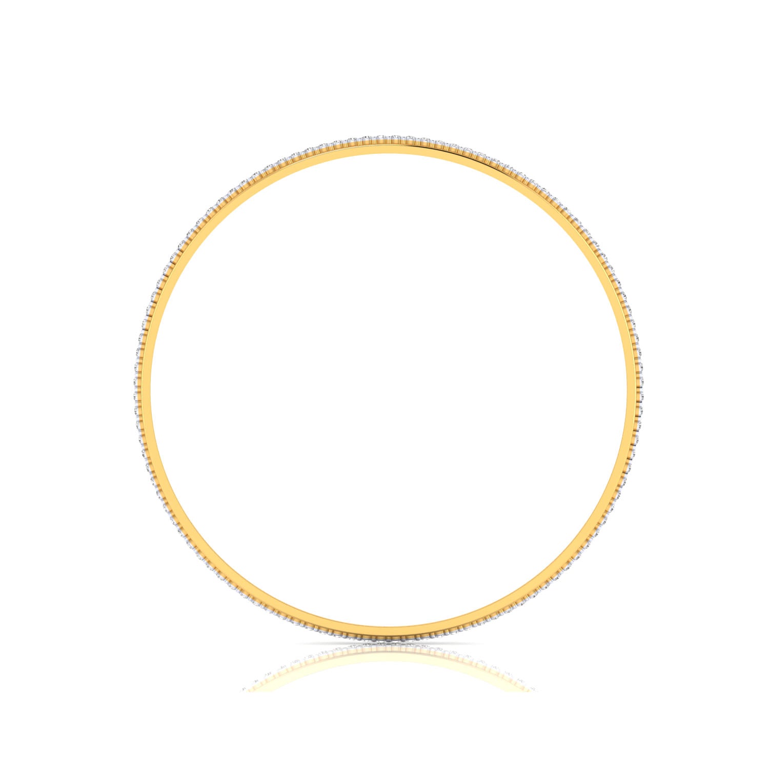 Yellow Gold Plated Sterling Silver Ring