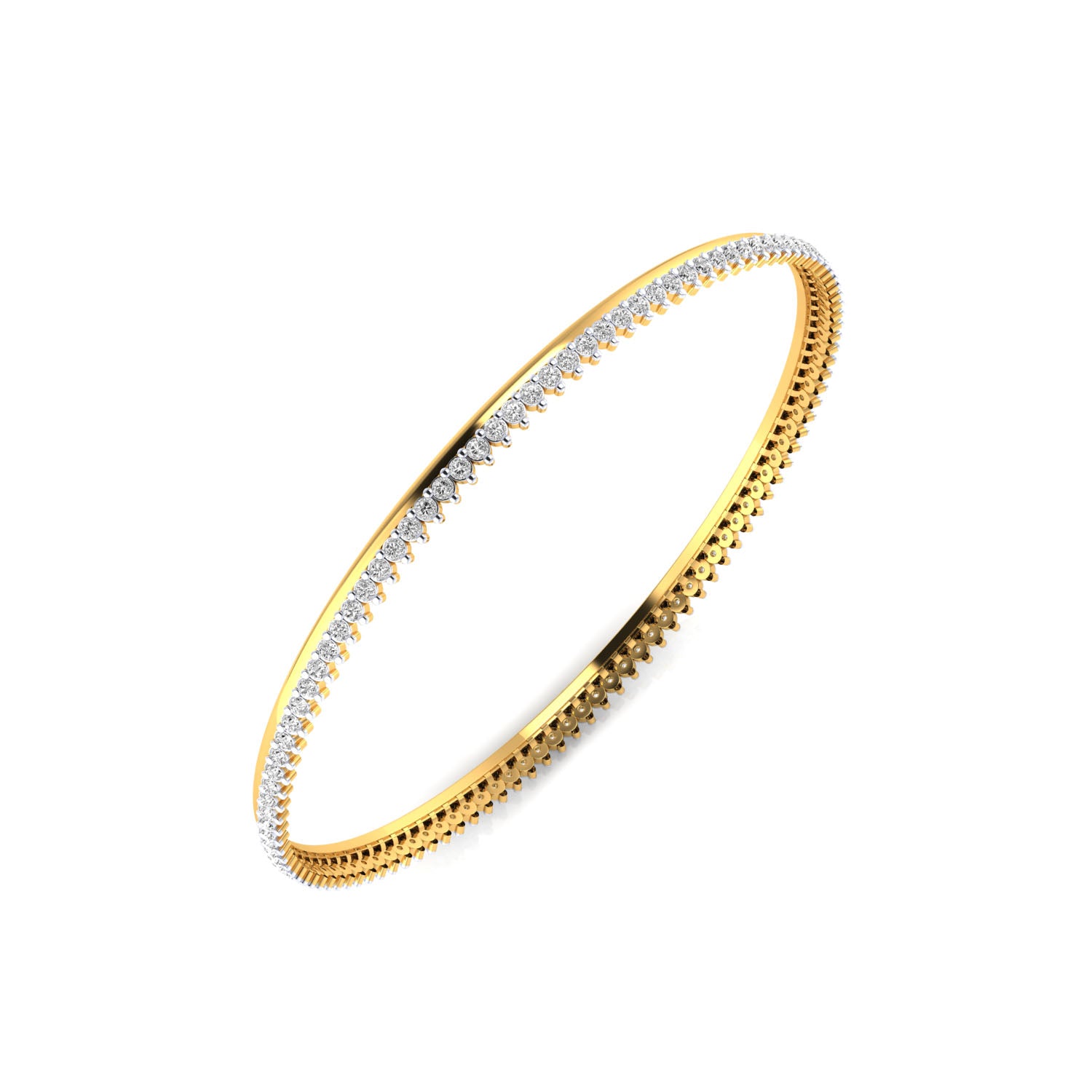 Yellow Gold Plated Sterling Silver Ring
