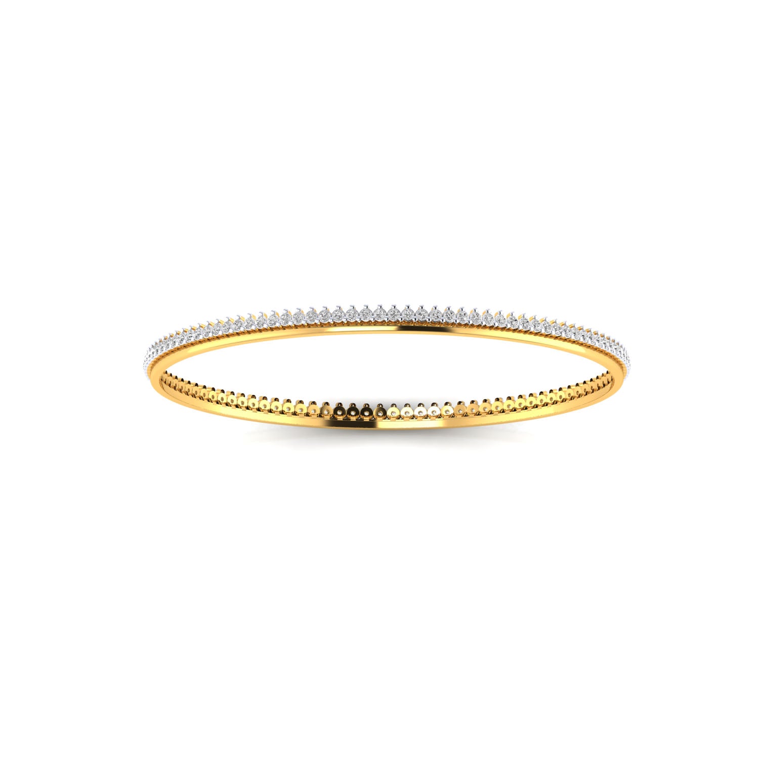 Yellow Gold Plated Sterling Silver Ring