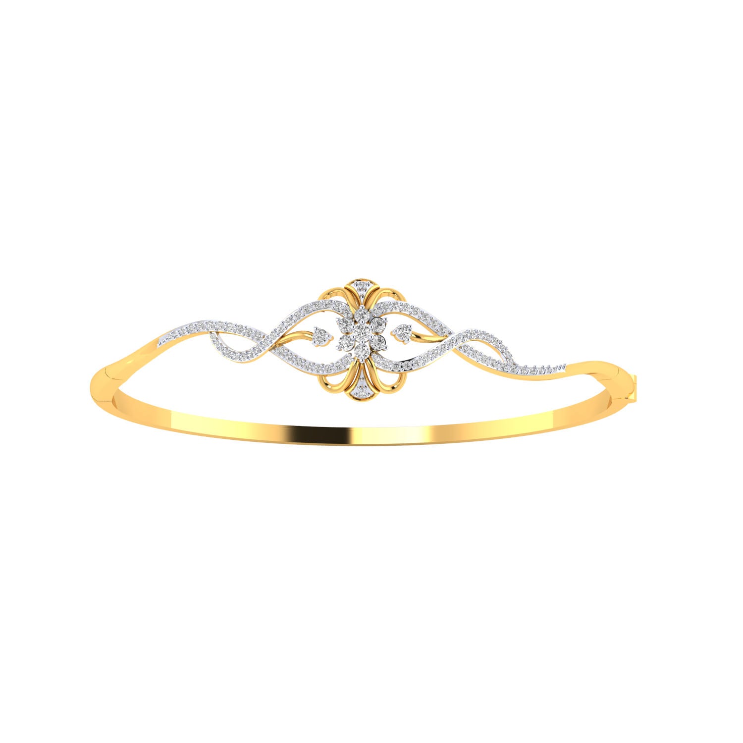 Yellow Gold Plated Sterling Silver Ring