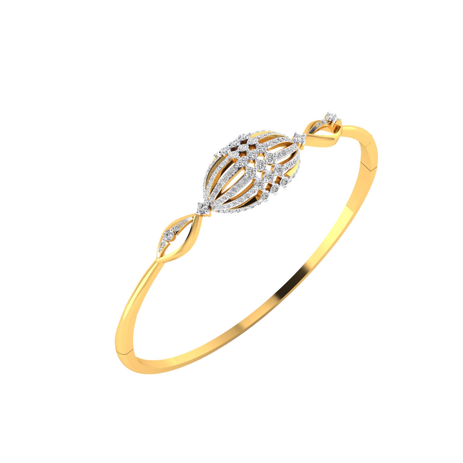 Yellow Gold Plated Sterling Silver Ring