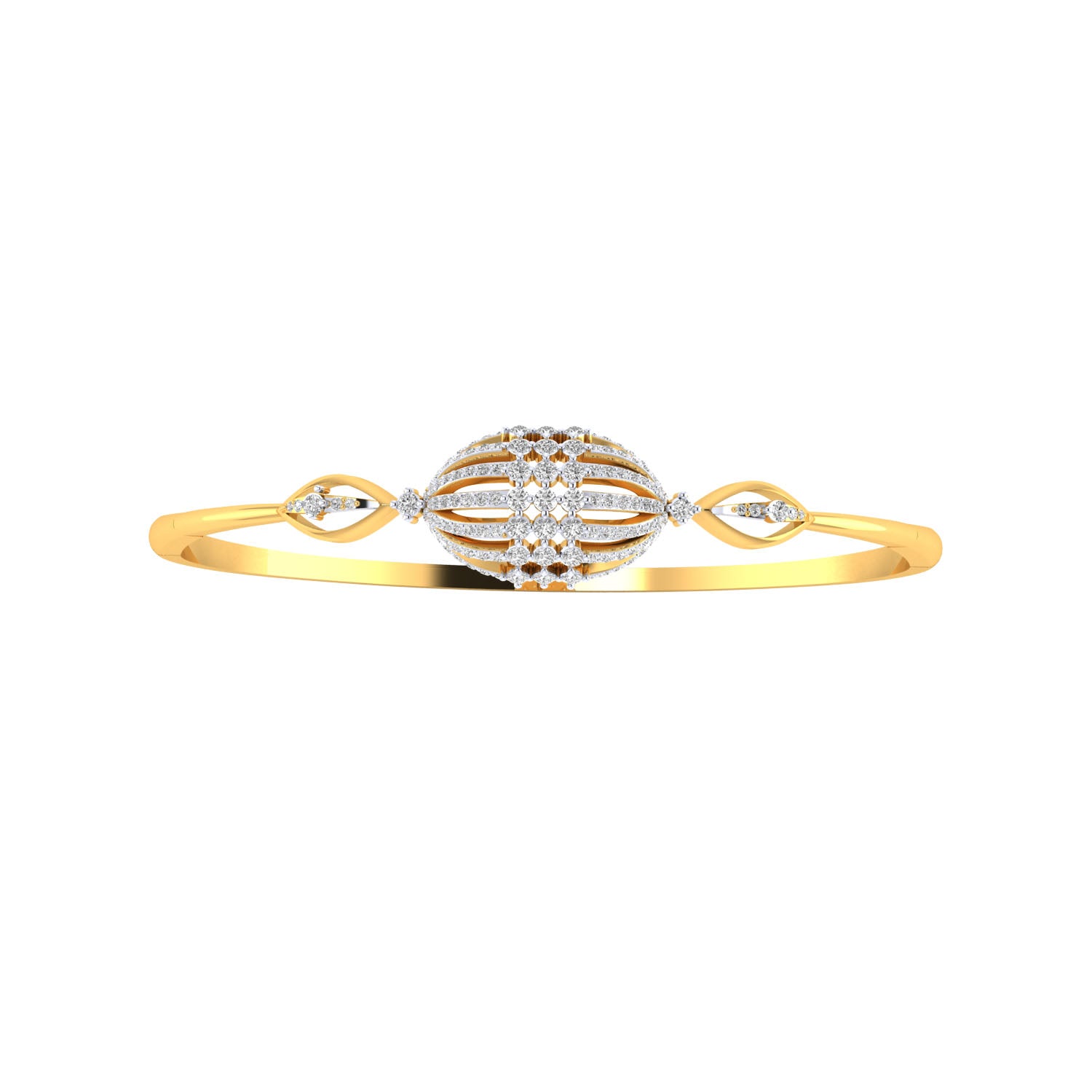 Yellow Gold Plated Sterling Silver Ring