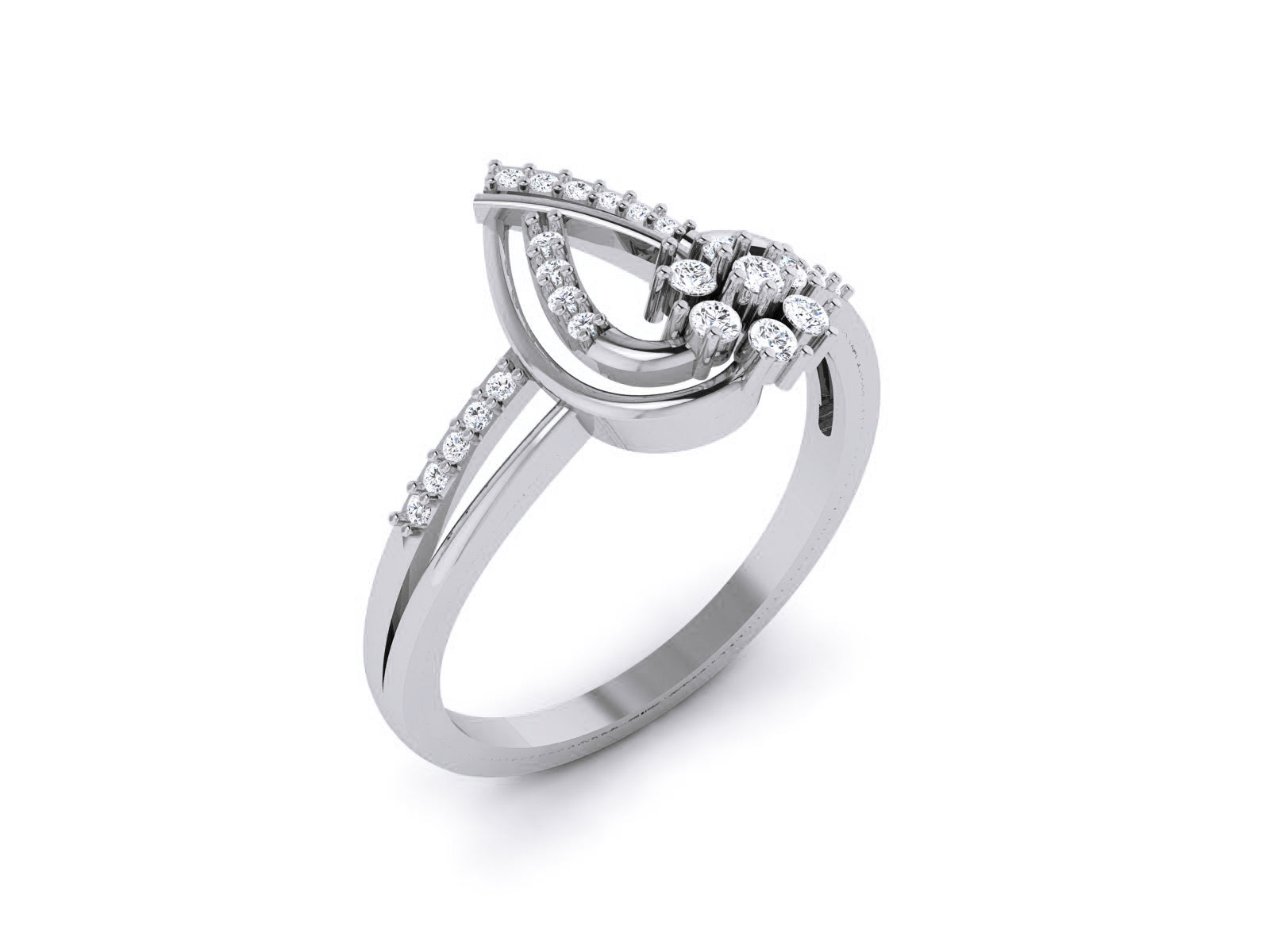 White Gold Ring